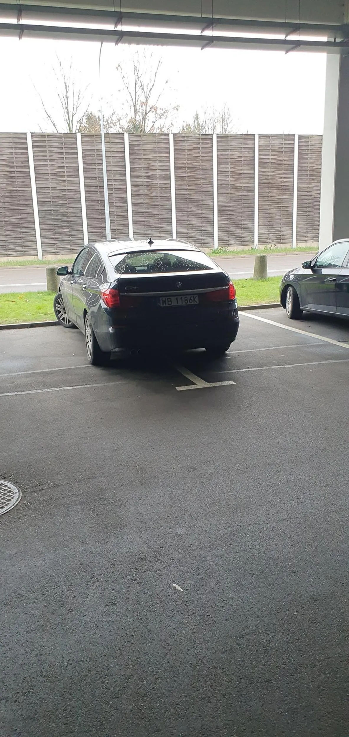 Innowator parkowania, wg niego parkuje się na linii a nie pomiędzy