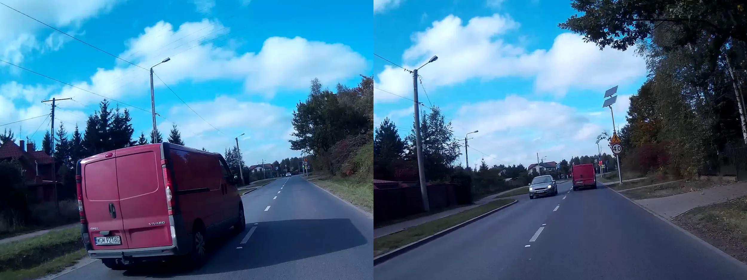 Prawie 70 na ograniczeniu do 40, brawo.