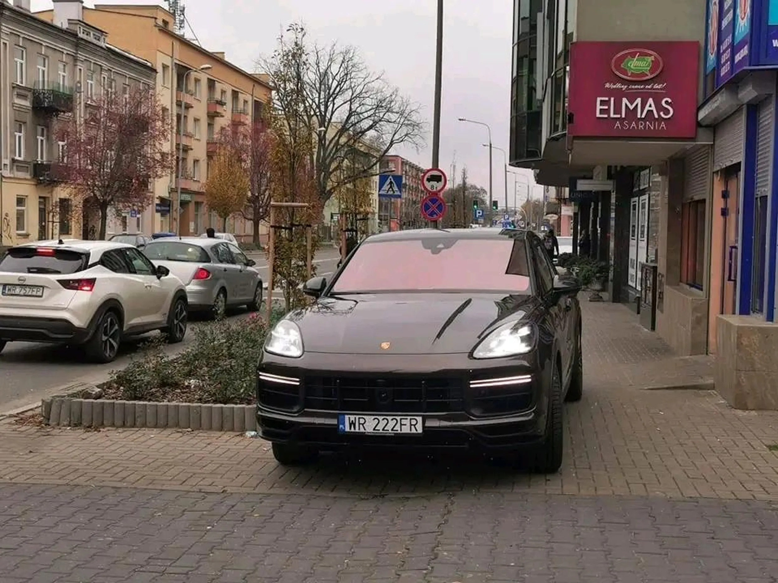 Jazda pi chodniku po kaszankę...