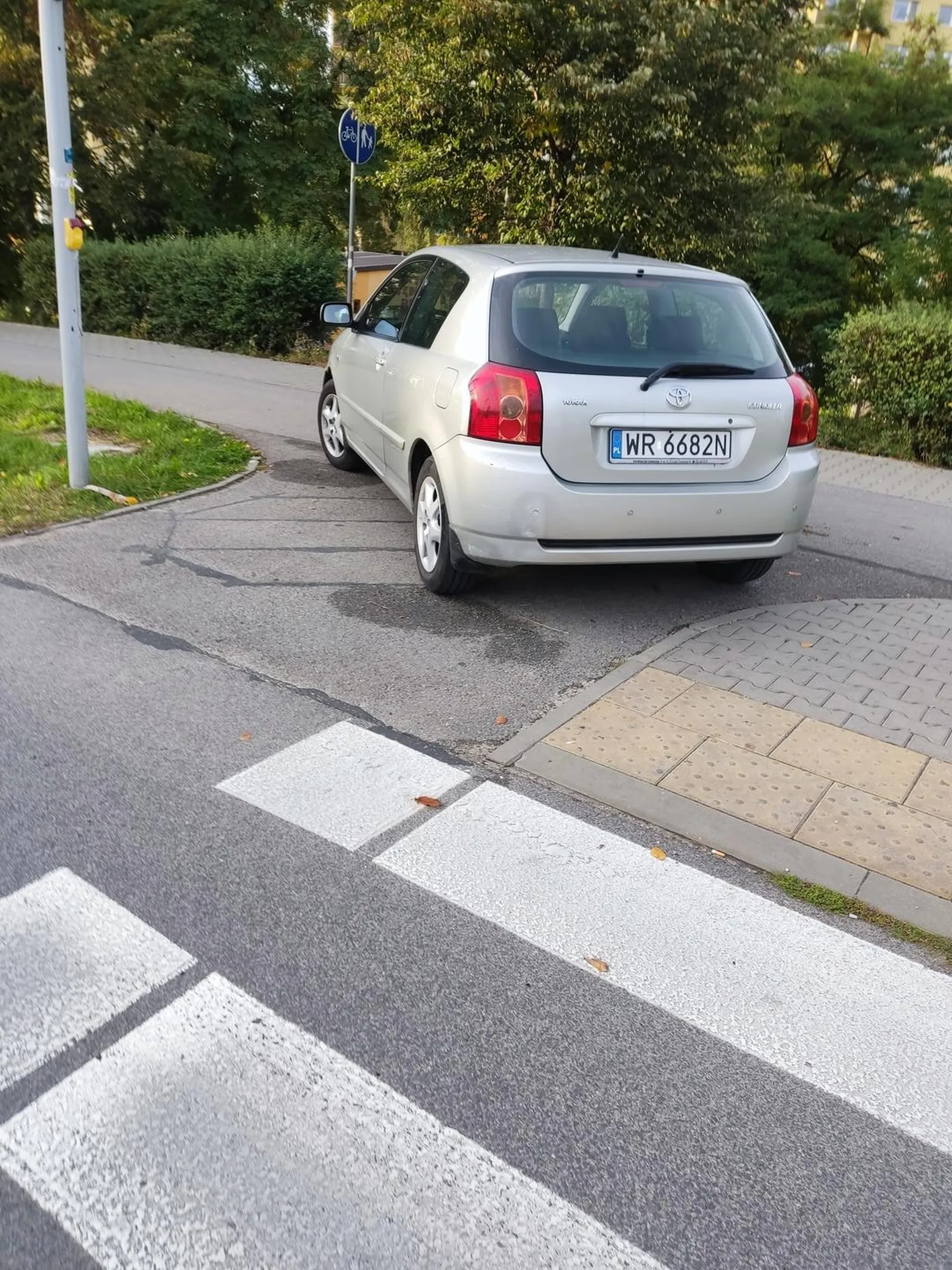 parkowanie na przejściu dla pieszych tego jeszcze nie grali