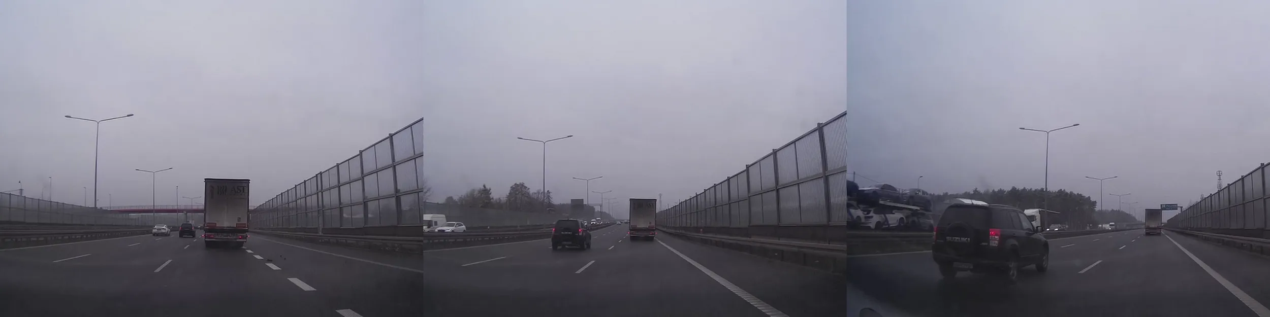 Głupek wlecze się środkowym pasem na S8 i utrudnia ruch. Nauczy się jeździć cymbale, jak są 3 pasy, a nie 2 to nic nie zmienia i jeśli się ślimaczysz to masz jechać najbardziej prawym. Nawet jak pasów jest 10.