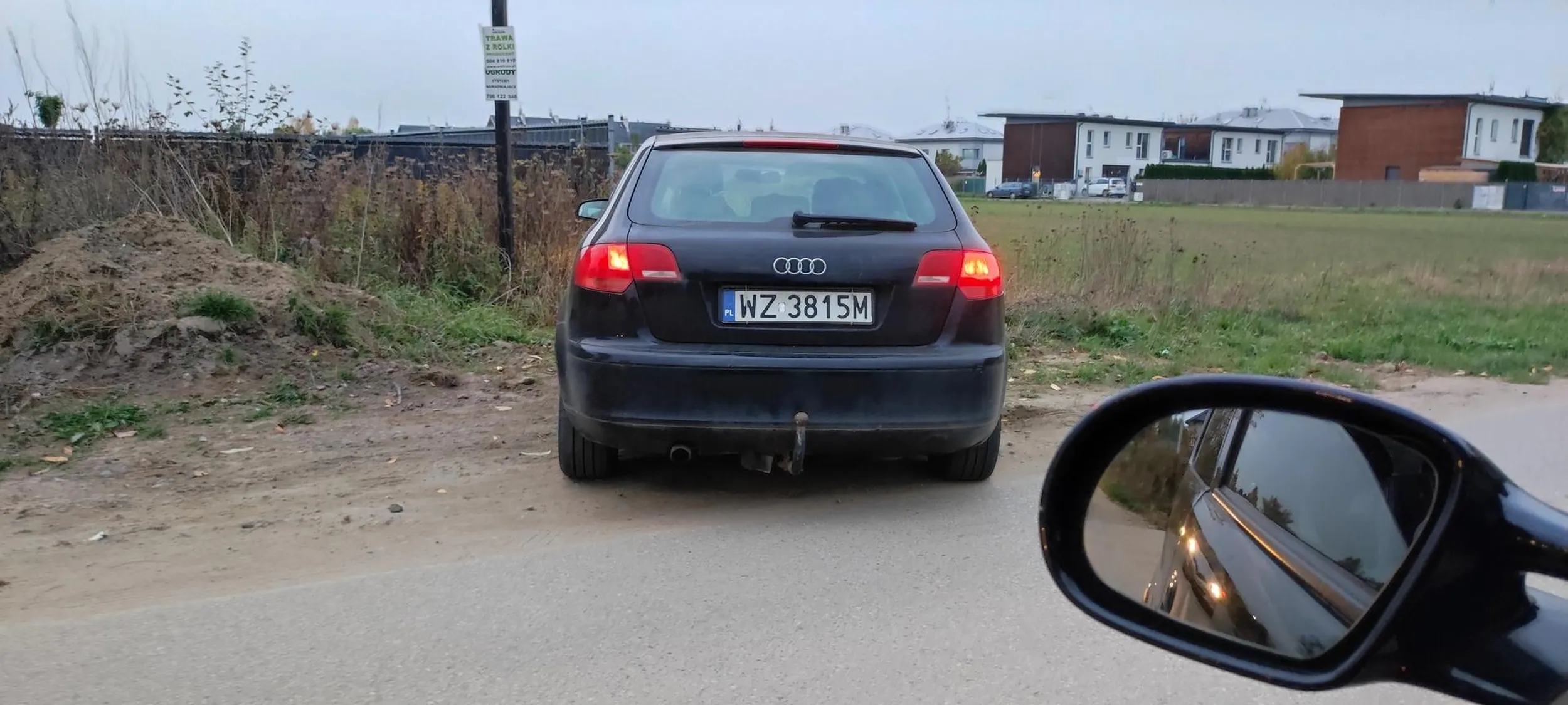 Baba nie potrafi jeździć.