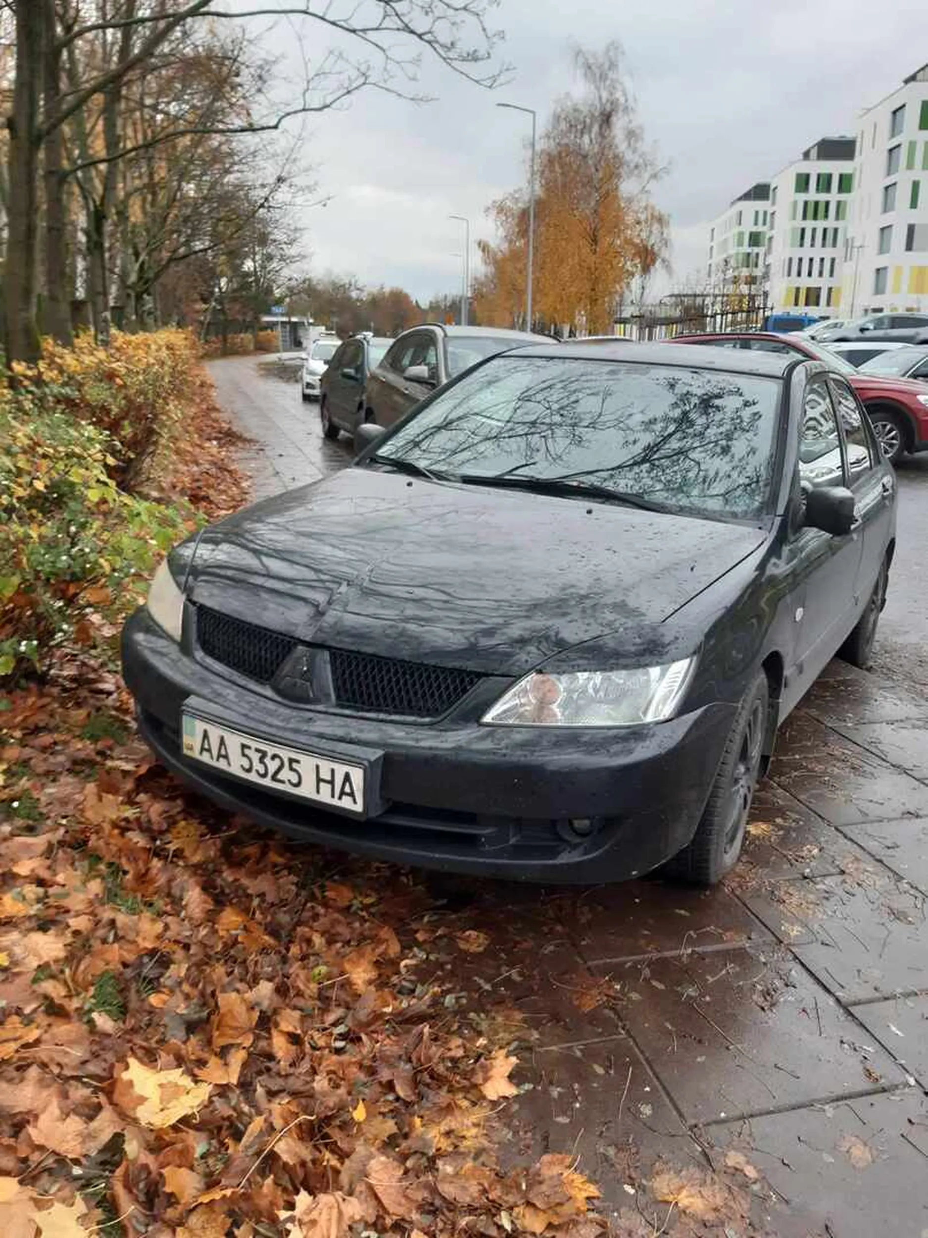 Nauczyłbyś się, że w Polsce się tak nie parkuje jak na Ukrainie.