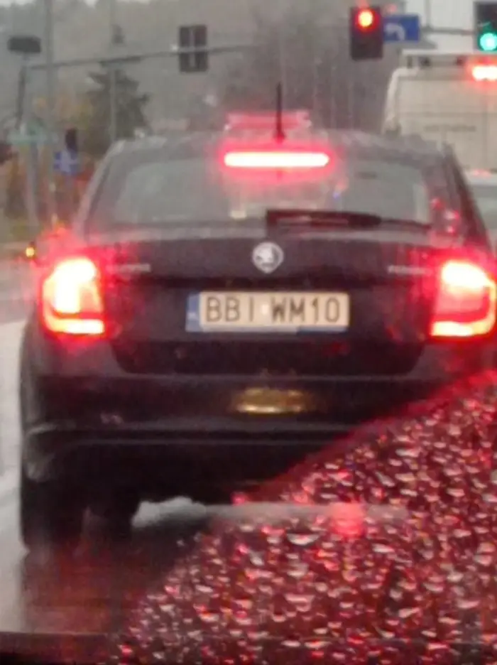 Wymuszenie Było ( Na zdjęciu jest jak skręca bo nie udało mi się zrobić wcześniej)