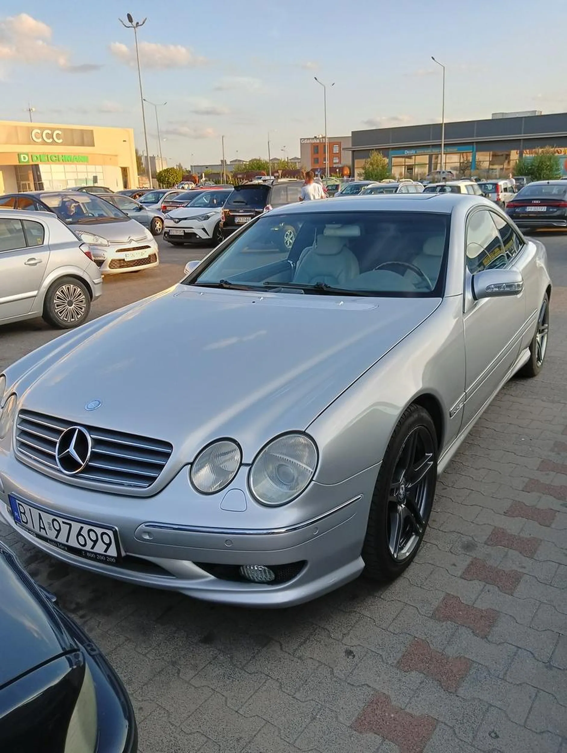 Piękny Mercedes Benz CL600 w pakiecie AMG Właściciel gitt