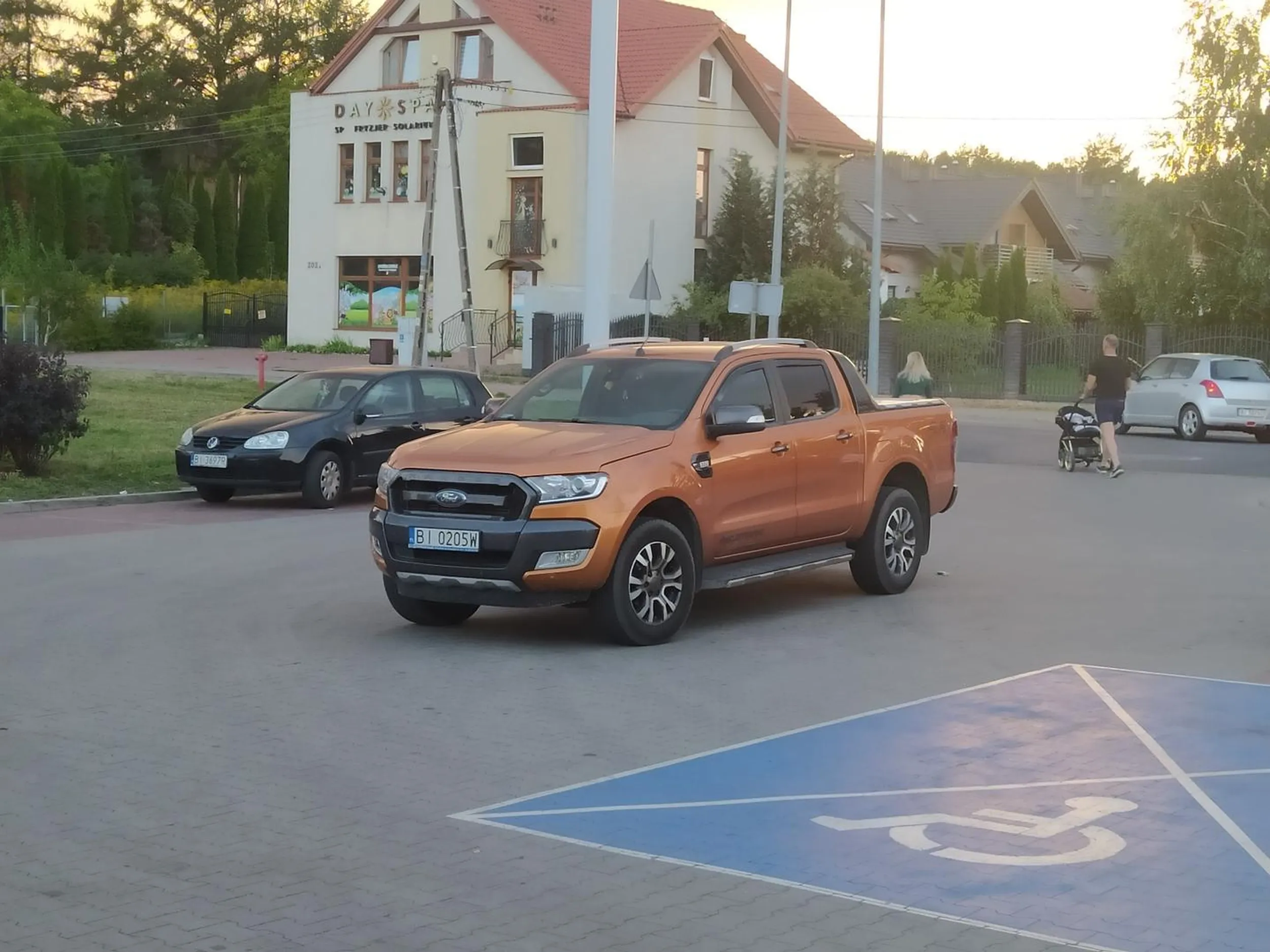 Wyjątkowe problemy z parkowaniem.