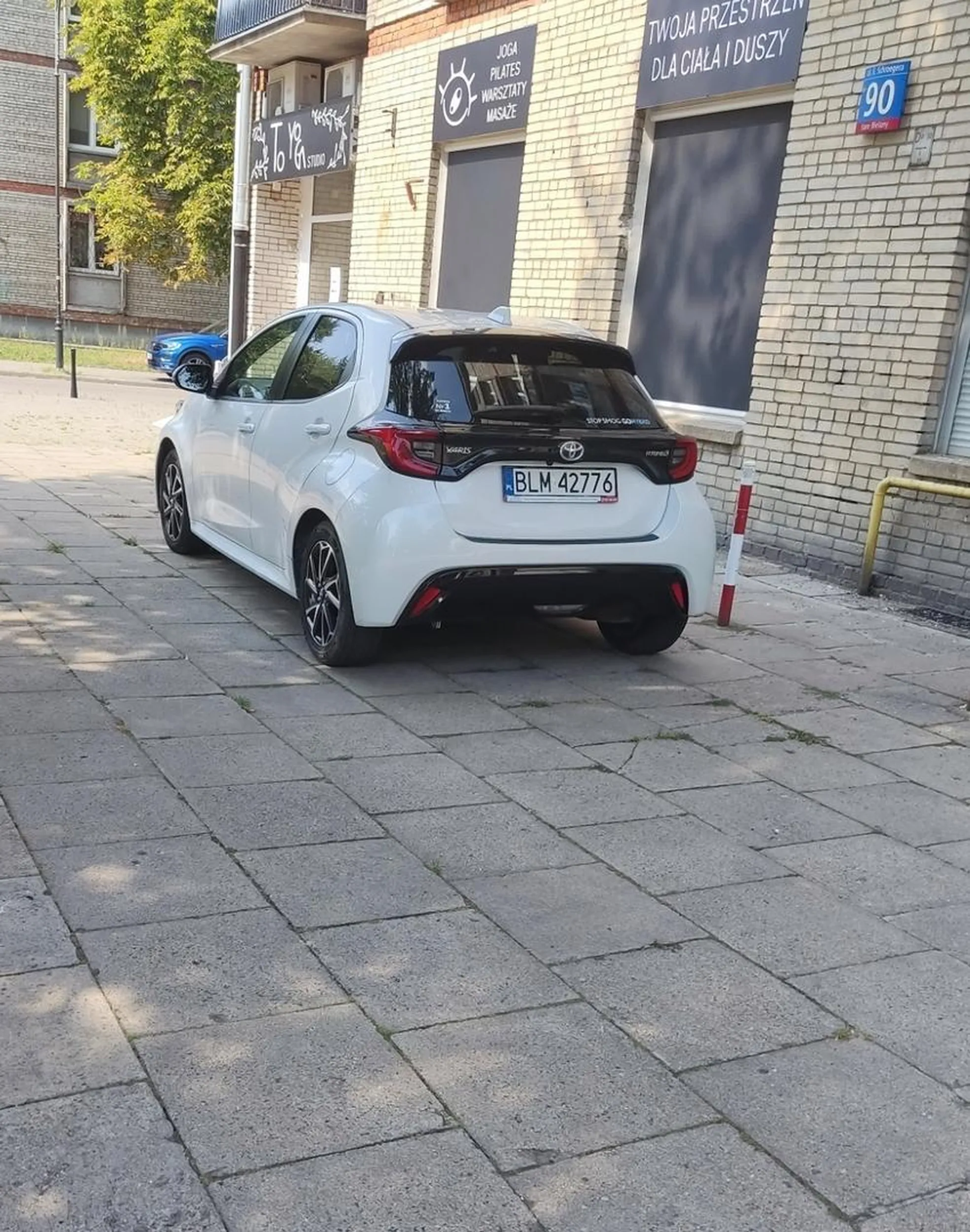 Czy na kursie w Łomży nie powiedzieli że nie jeździ się po chodniku?