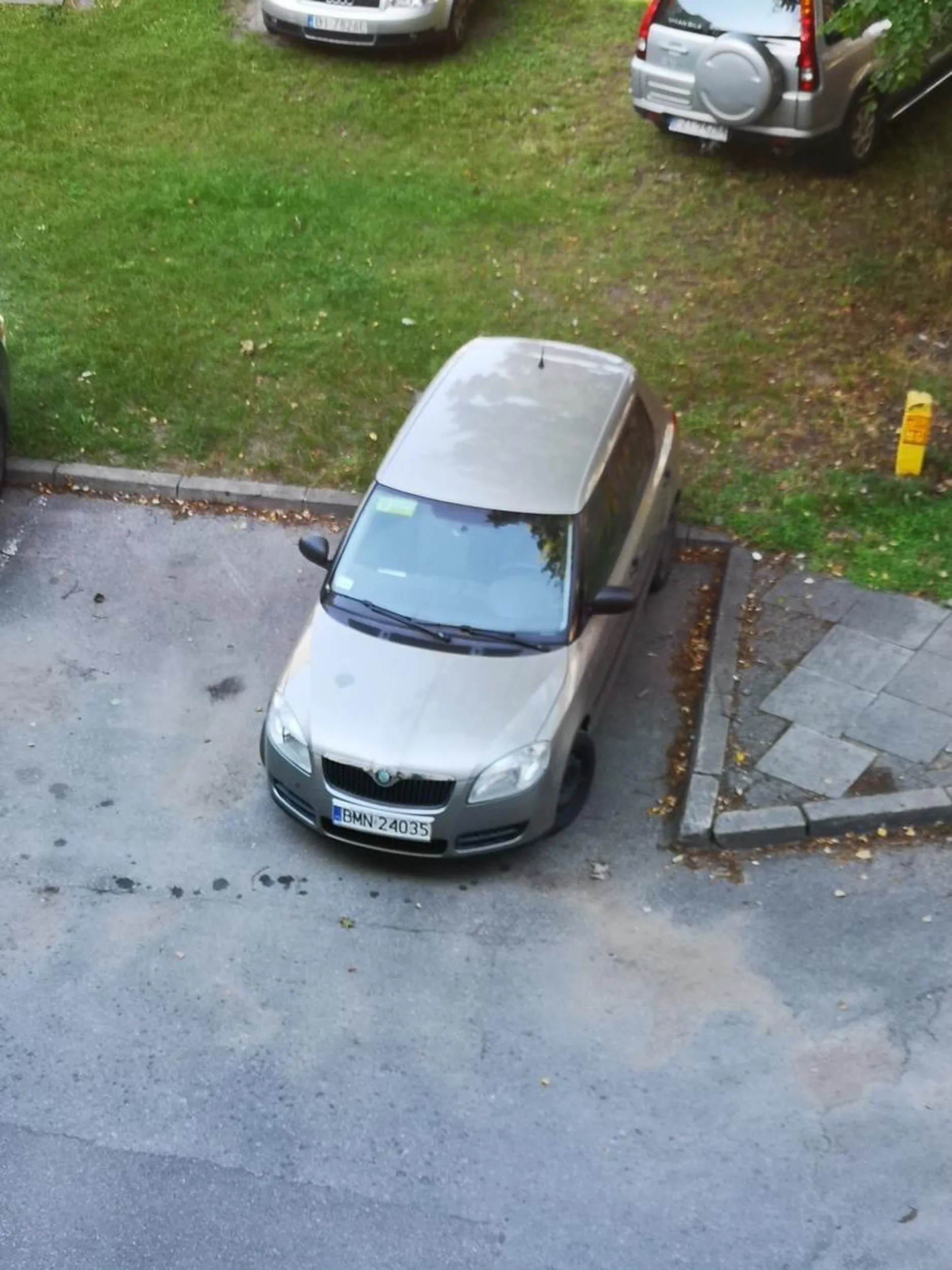 Parkowanie nie jest najmocniejsza strona tego kierowcy