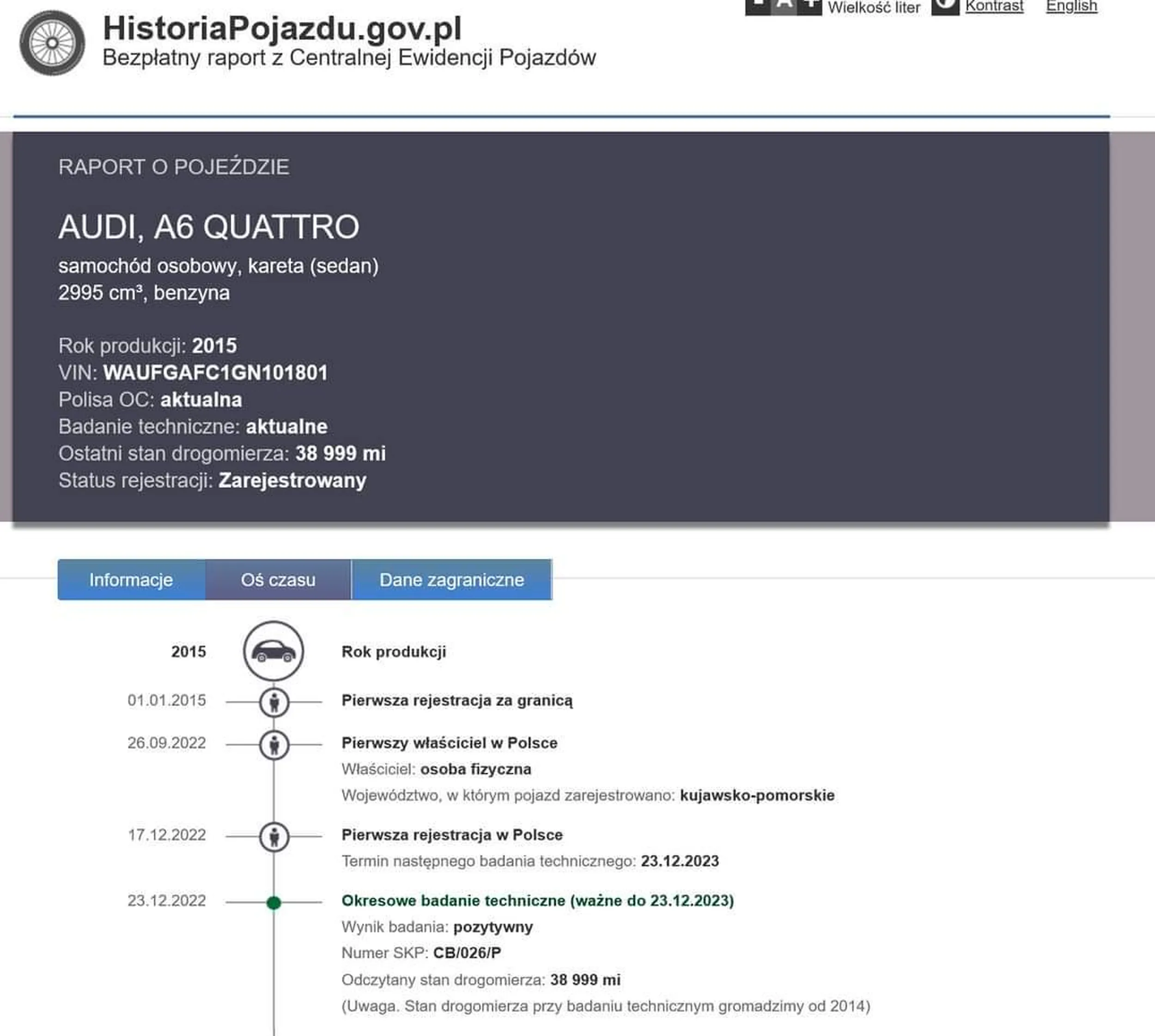 No piękny szrot na sprzedaż. Uwaga!!!!