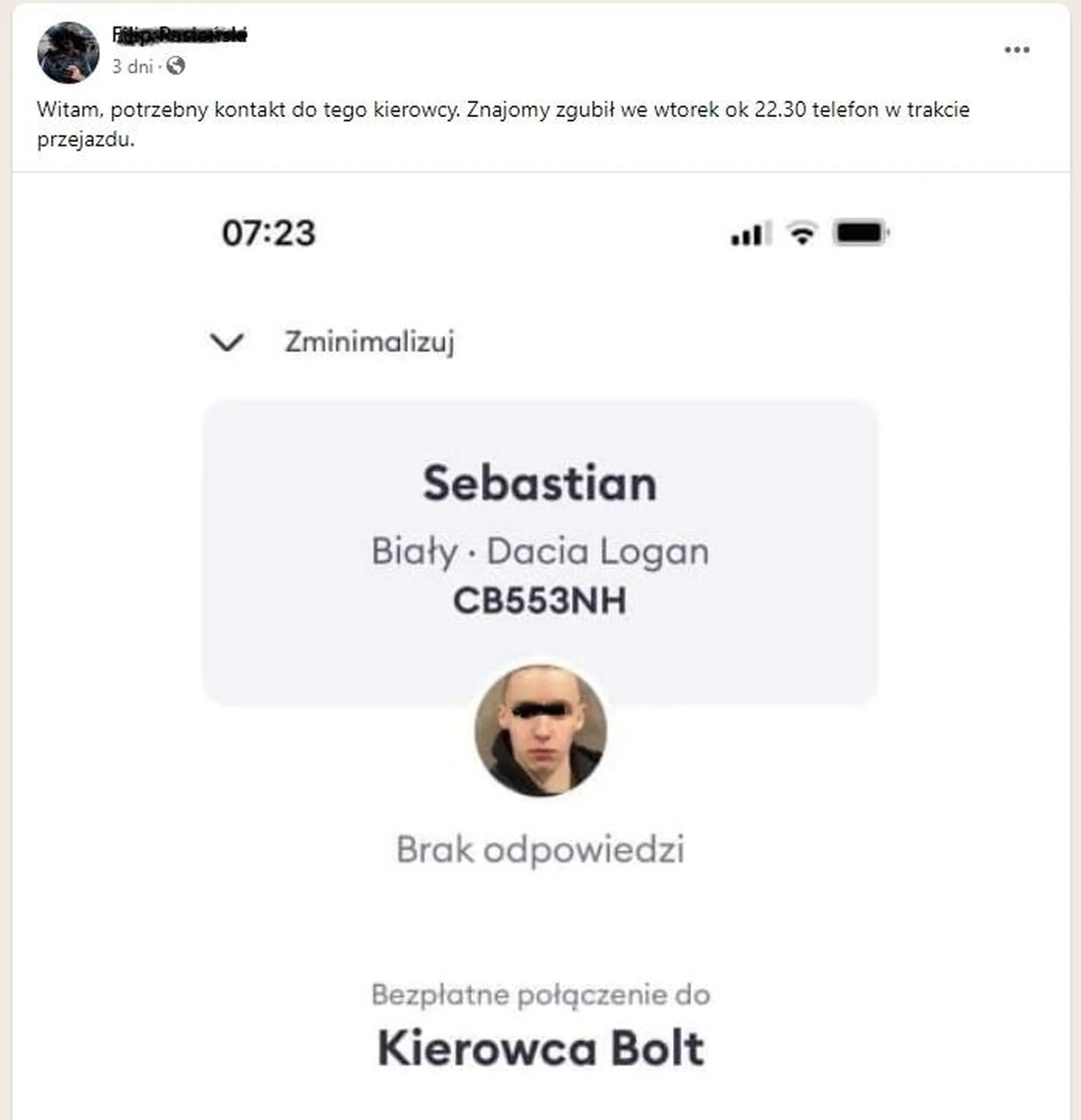 Typowy obrotny Seba z Bolta... nic mnie już w tej patologii nie zdziwi!