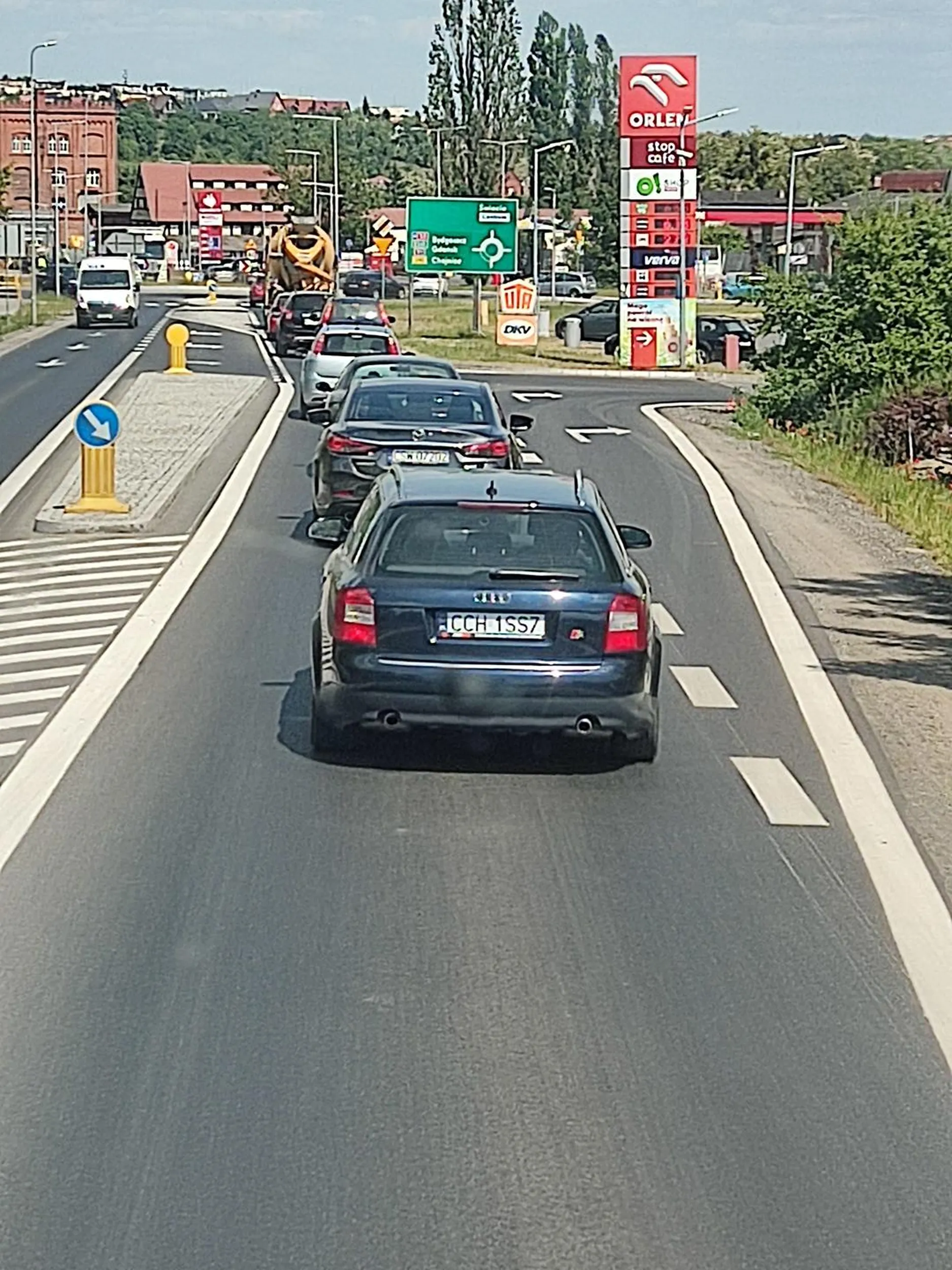 Cwaniaczek do wyprzedzania na zakazie