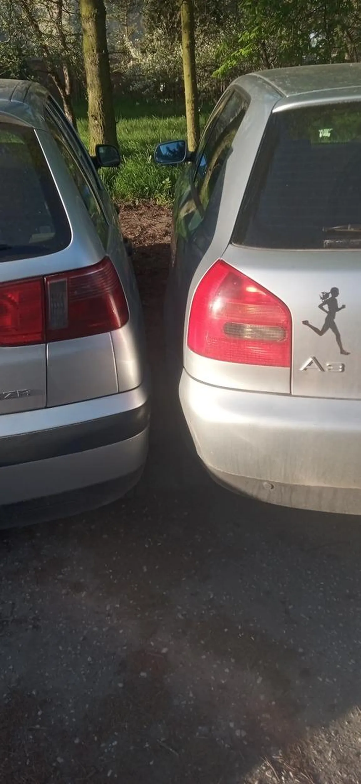 Nie zgodne parkowanie