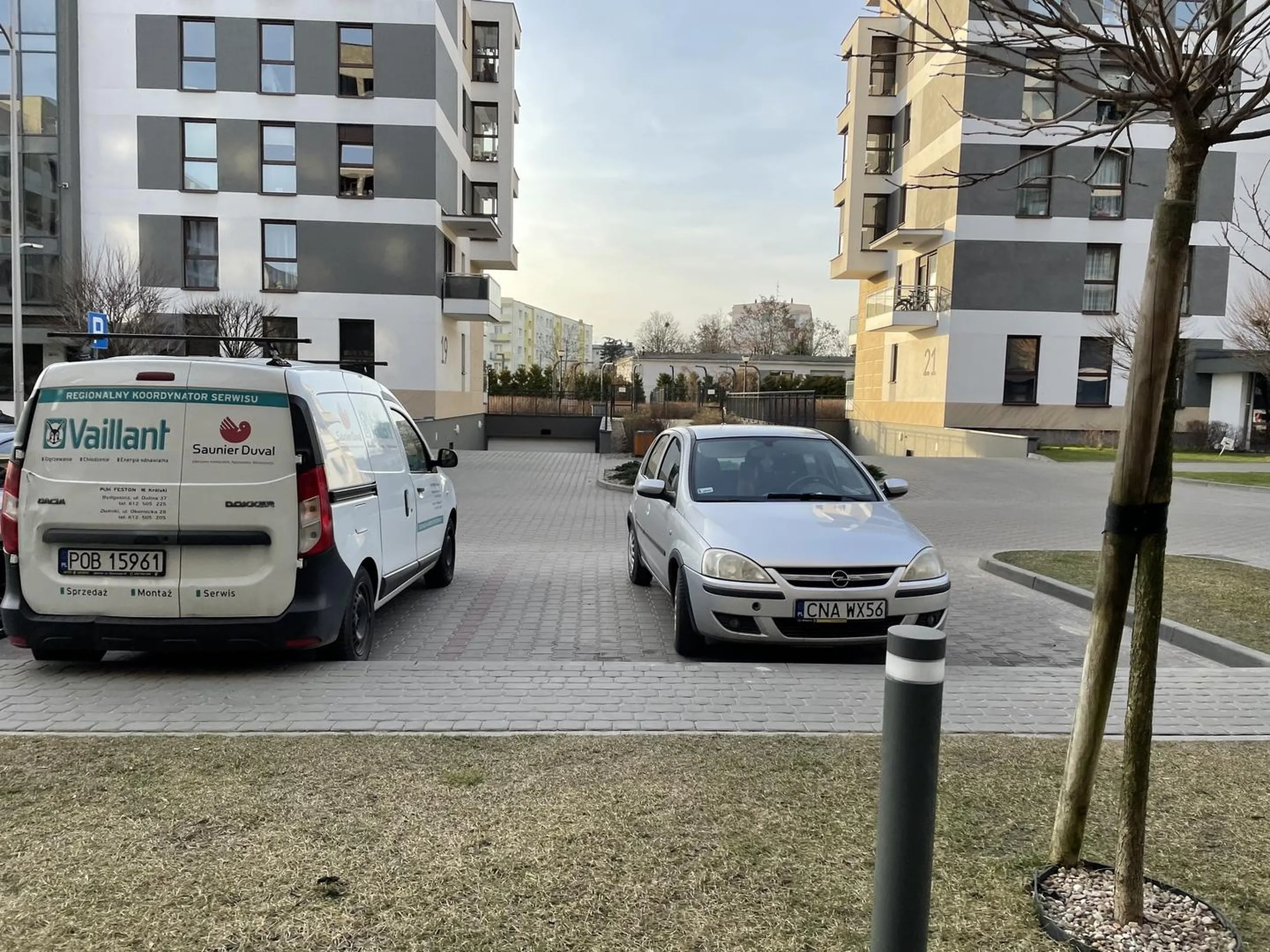 Żałosne parkowanie.