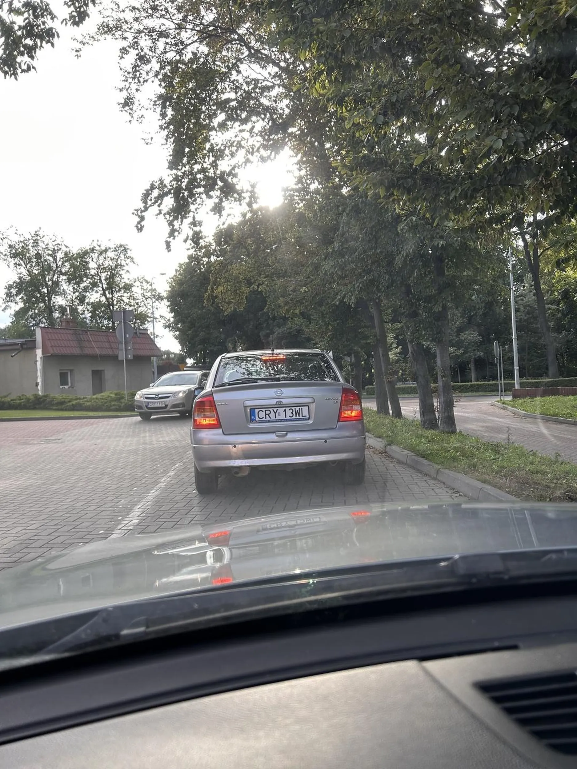 Bardzo nie uważny kierowca