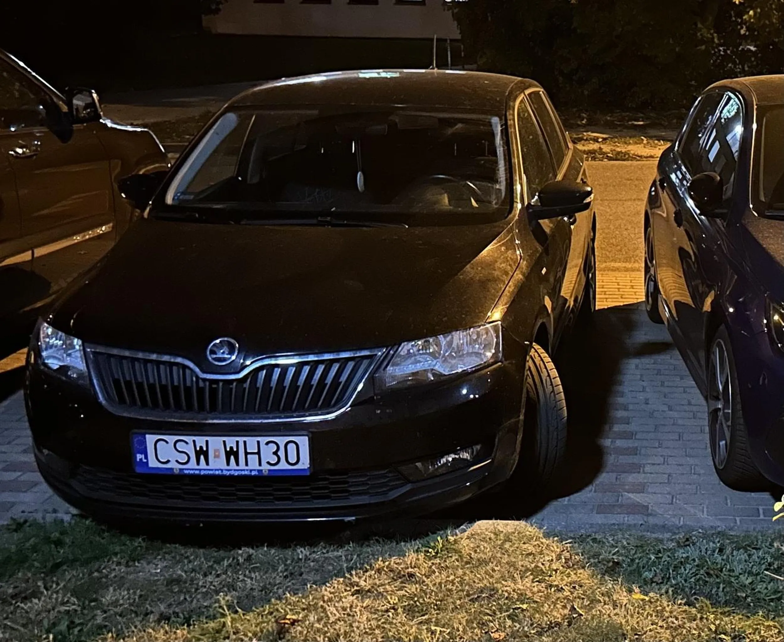 Nie potrafi parkować babsko i jeszcze obija drzwi jak leci. Naklejka z karnym się należy albo i więcej. Drzwi ma cale objechane więc robi to często