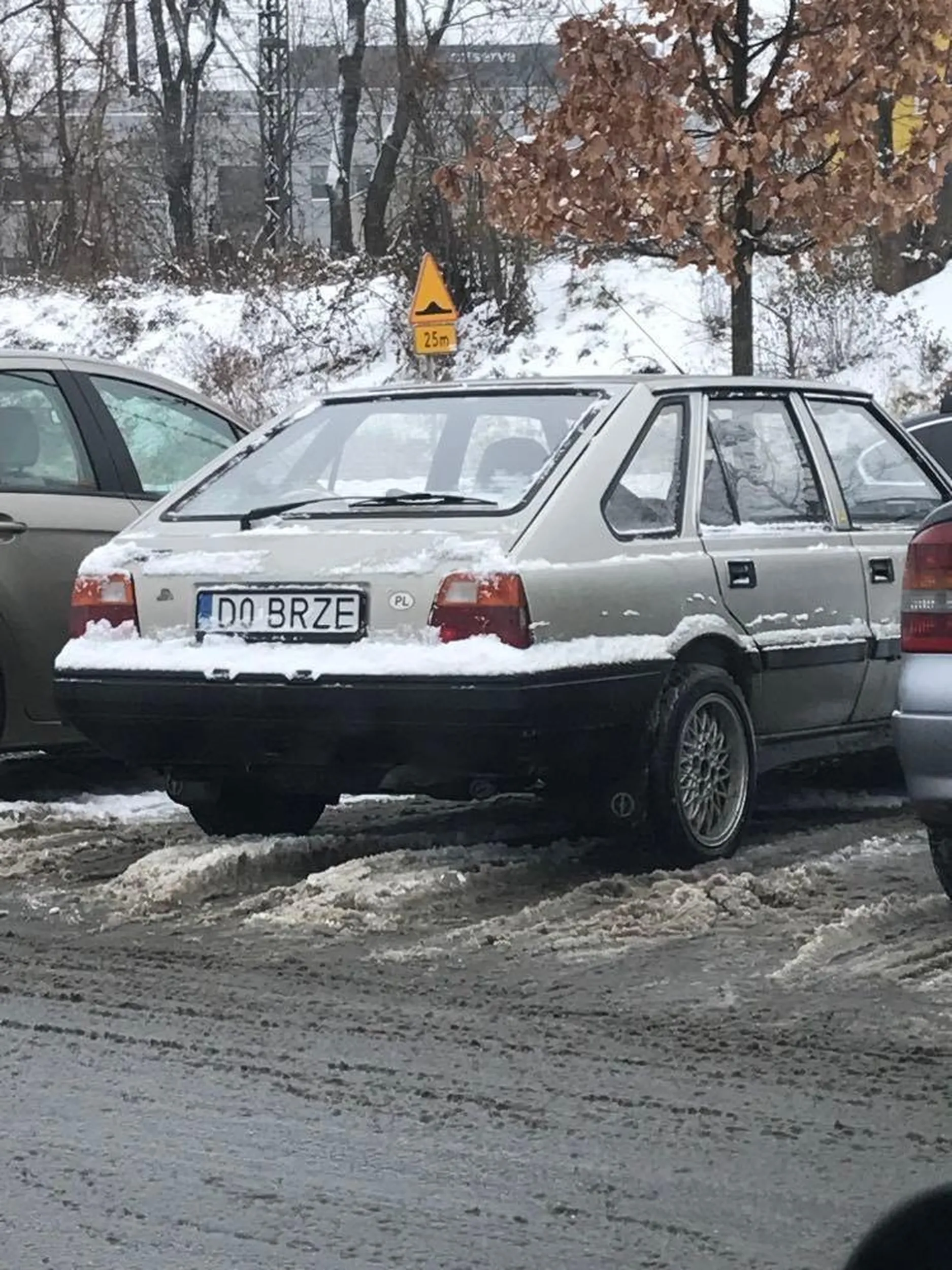 Nawet się uśmiechnąłem. Oby szybko nie zżarła rdza.