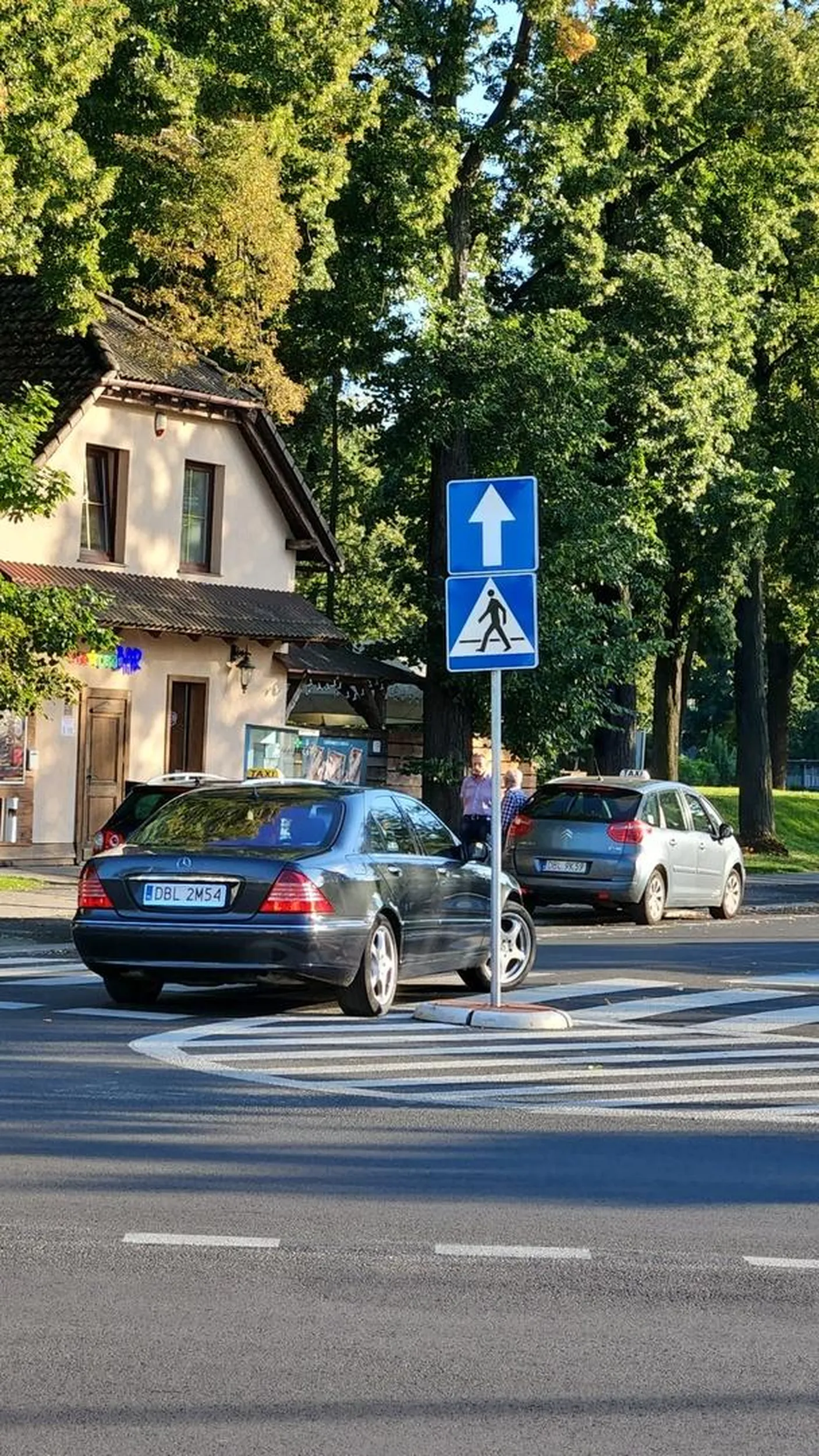 Kierowca przypierd*lił w znak