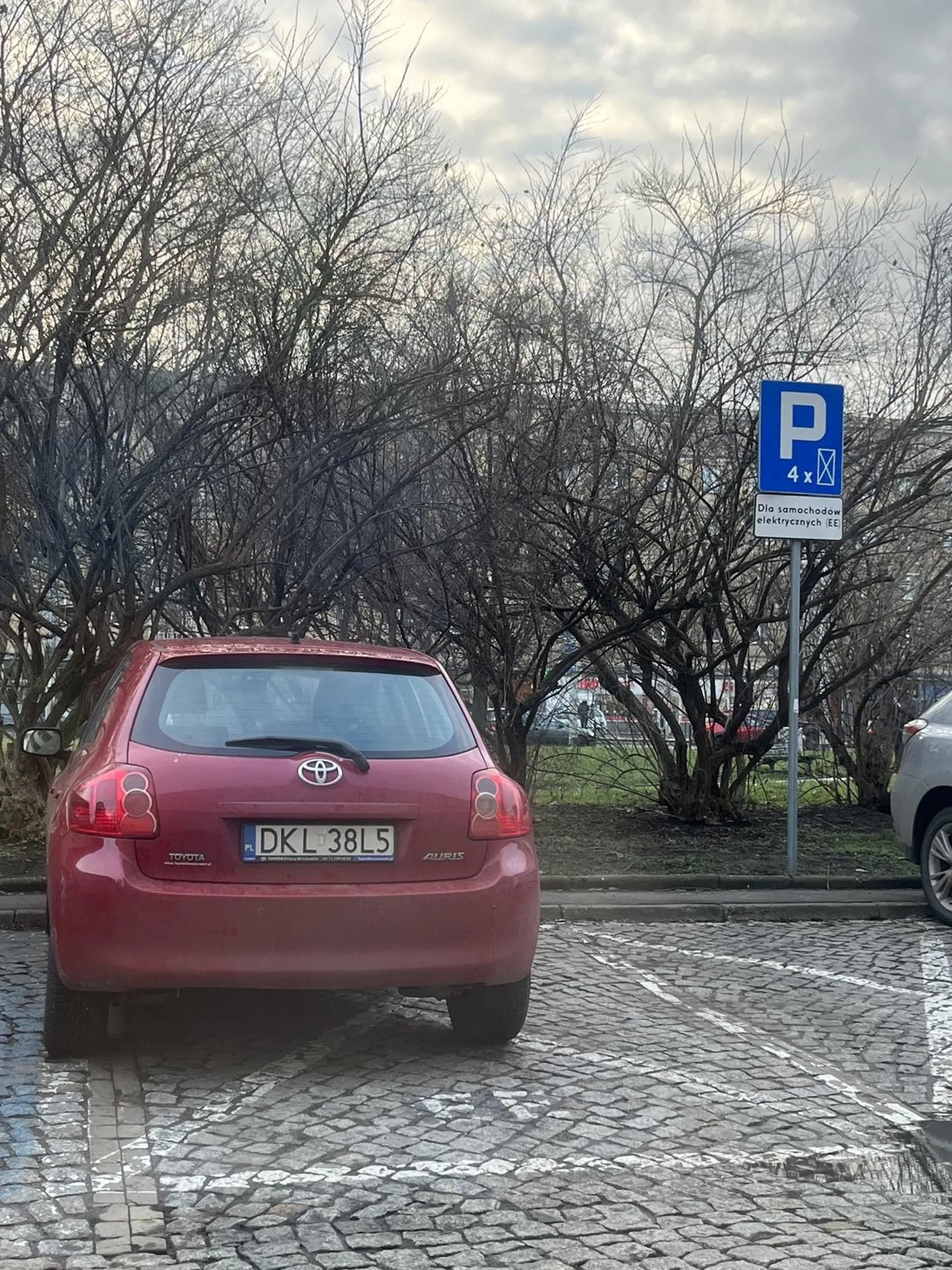 tym sadzomiotem proszę parkować w miejscach dla niego przeznaczonych
