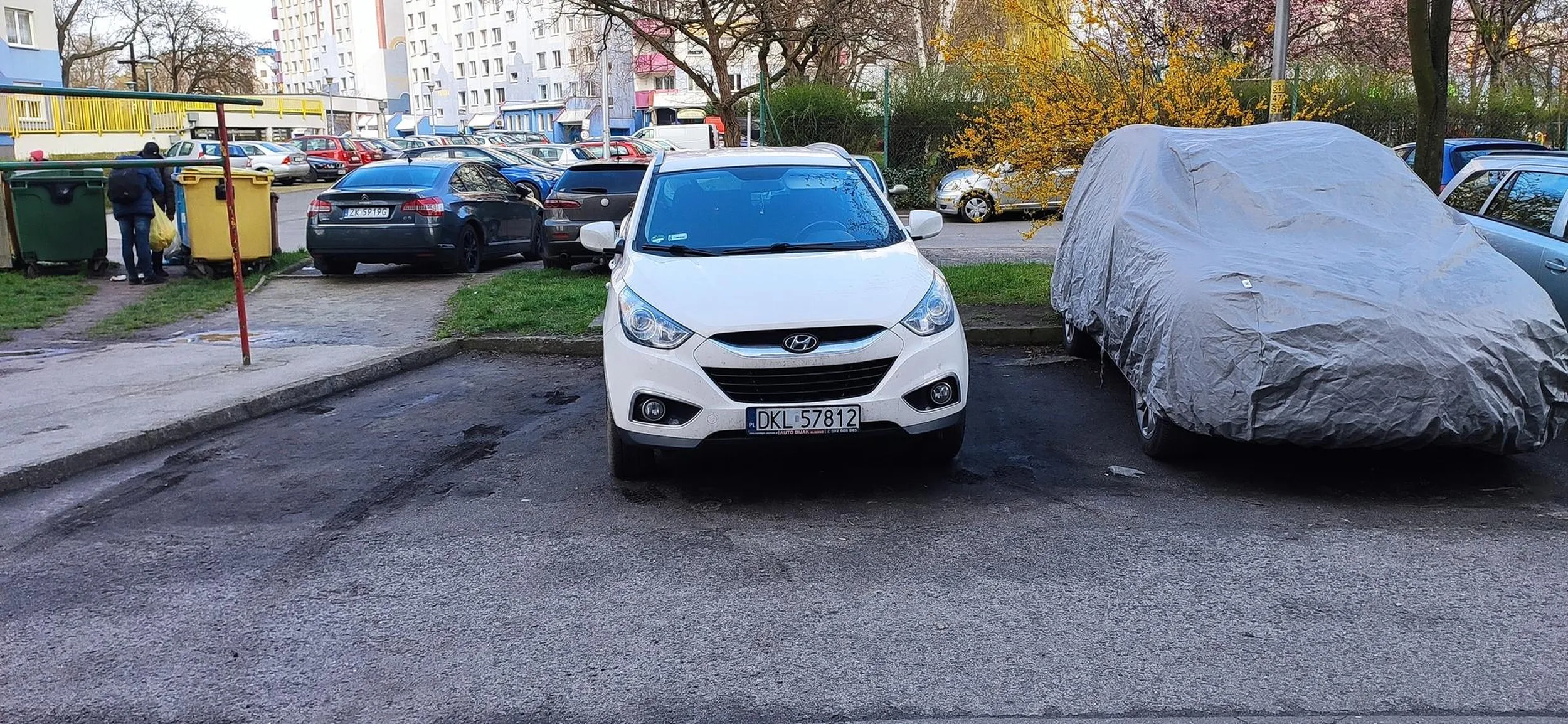 Ani wyobraźni ani mózgu. A później płacz że miejsc parkingowych jest brak.