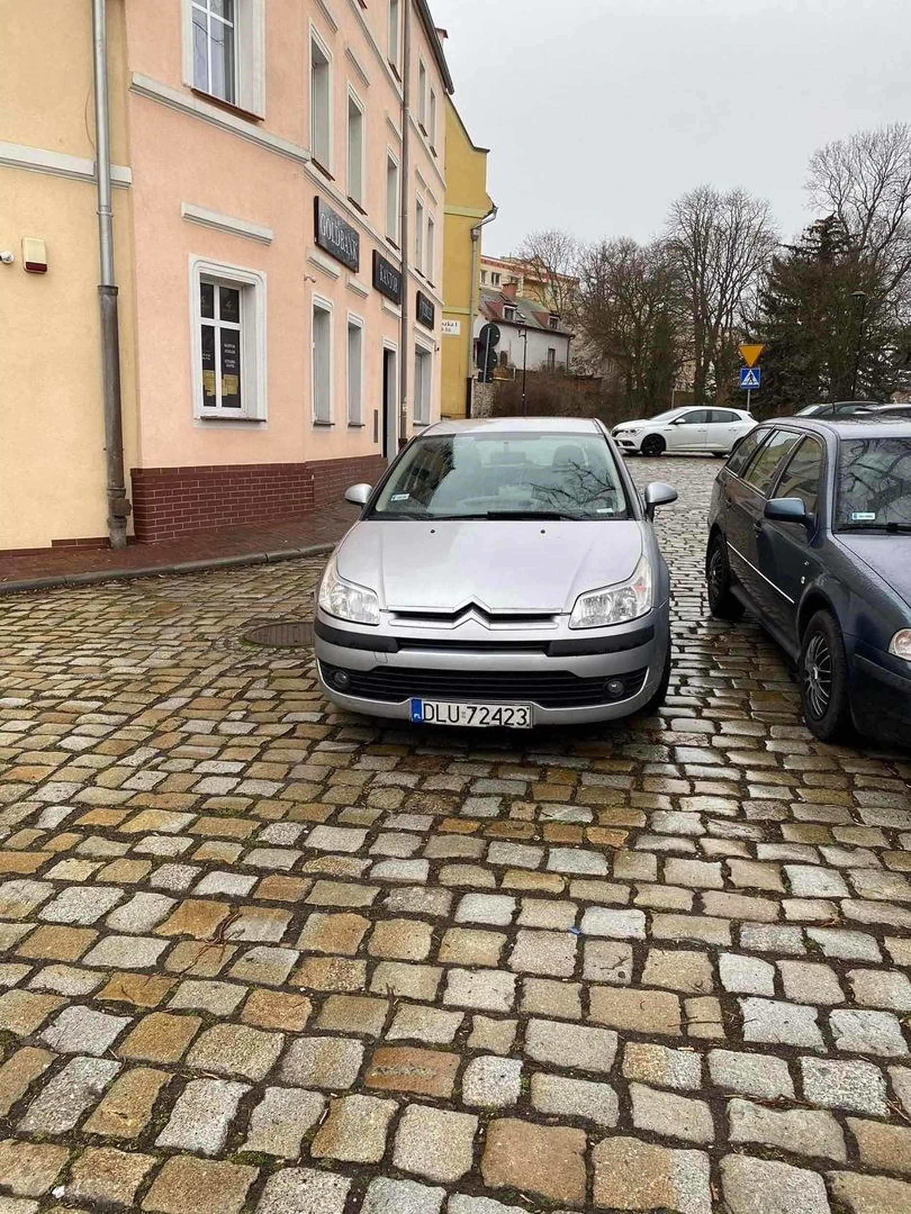 bałwan uznal ze dobrym miejscem do zaparkowania jest srodek ulicy. gratuluje i sie pierdol