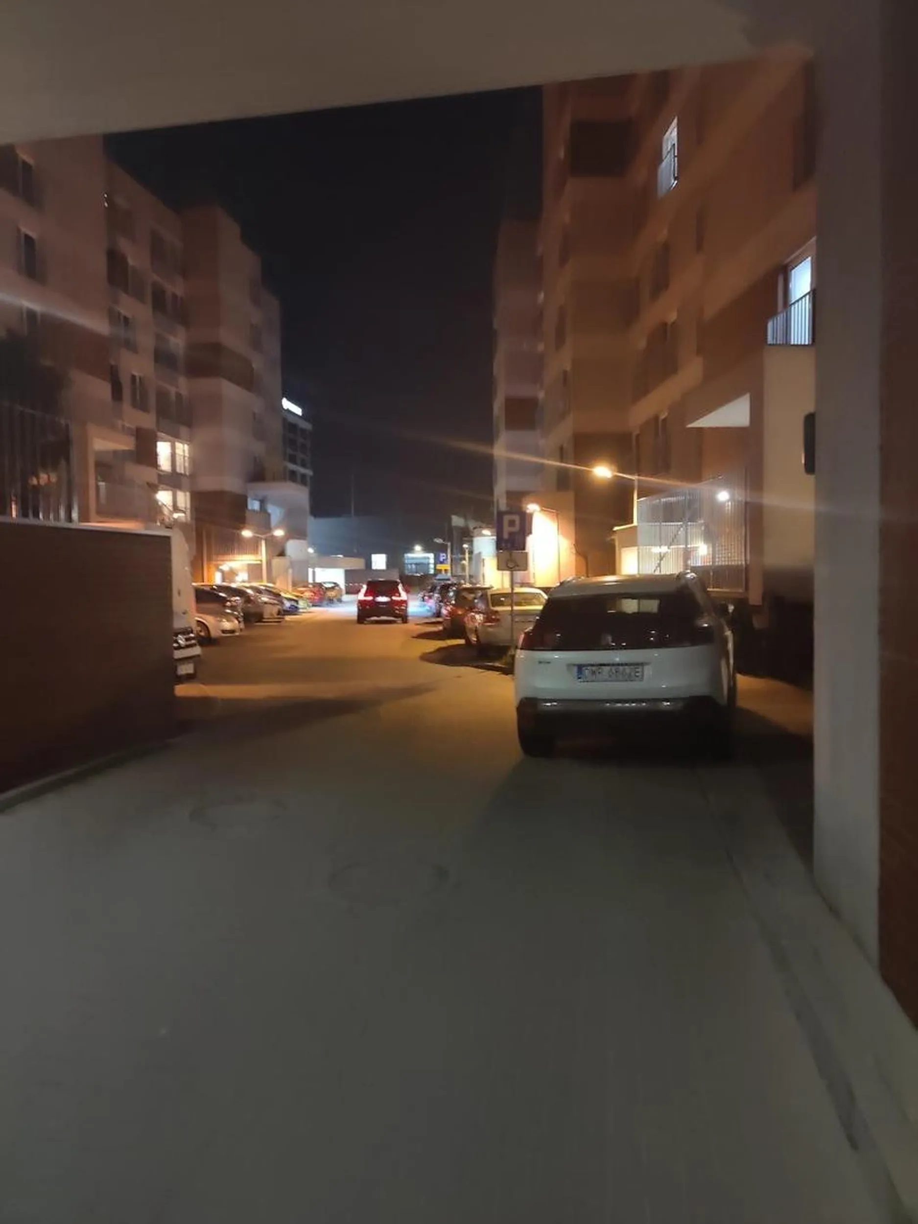 Gratuluje braku mózgu. Nie dość, że blokuje przejazd to dodatkowo garaż innego mieszkańca