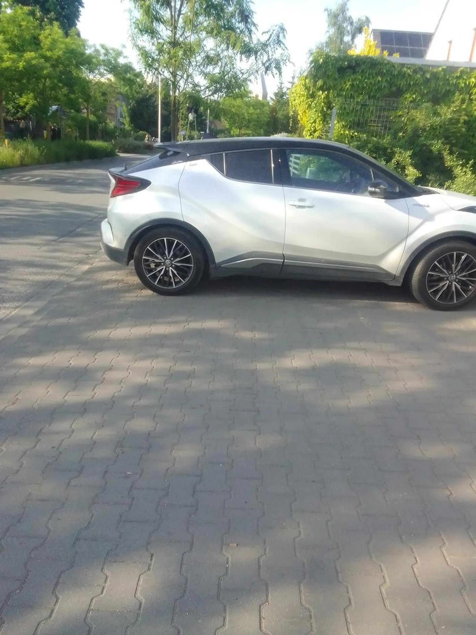 Parkowanie na chodniku nie pozdrawiam