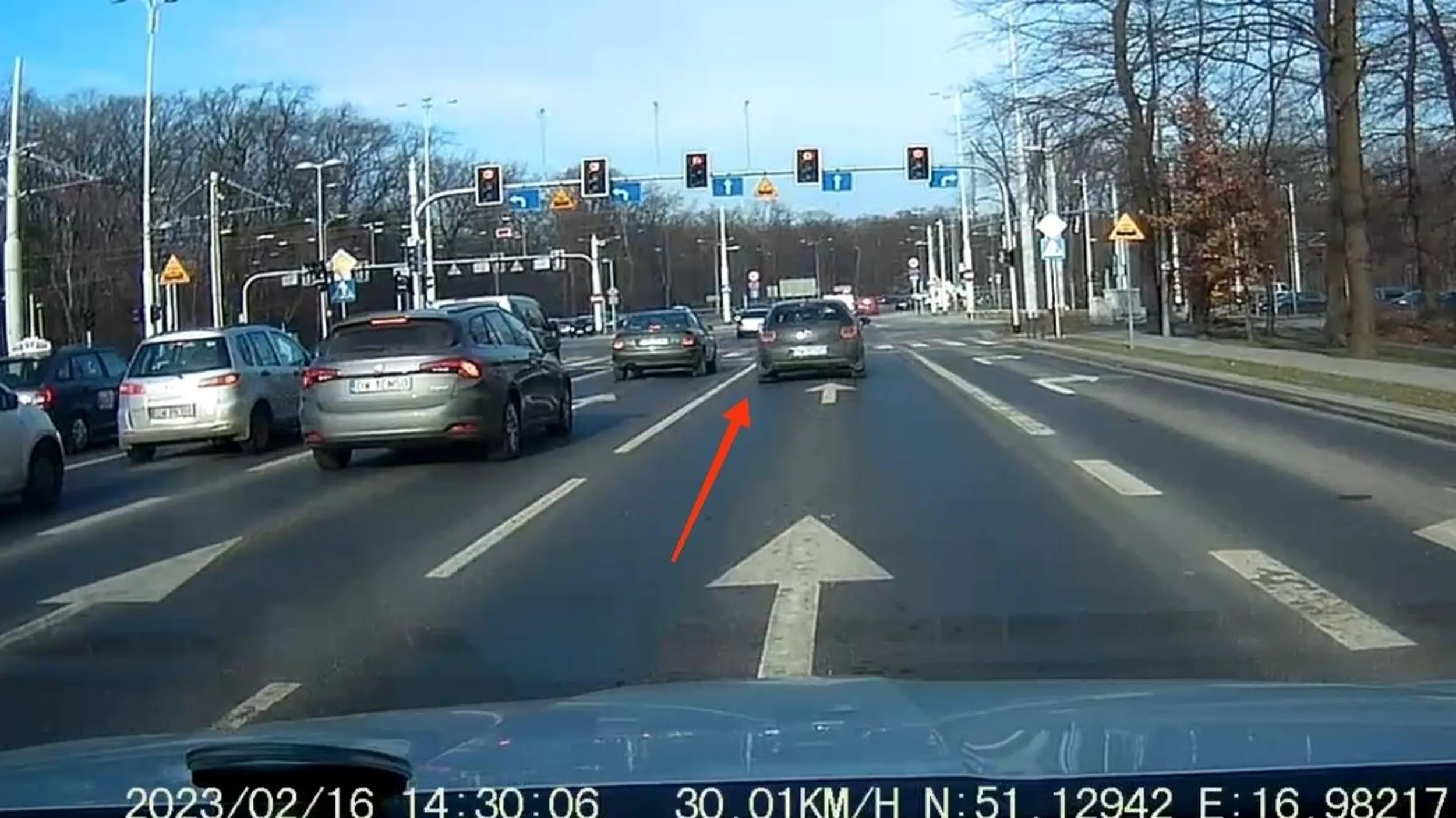 I sruuuu na czerwonym