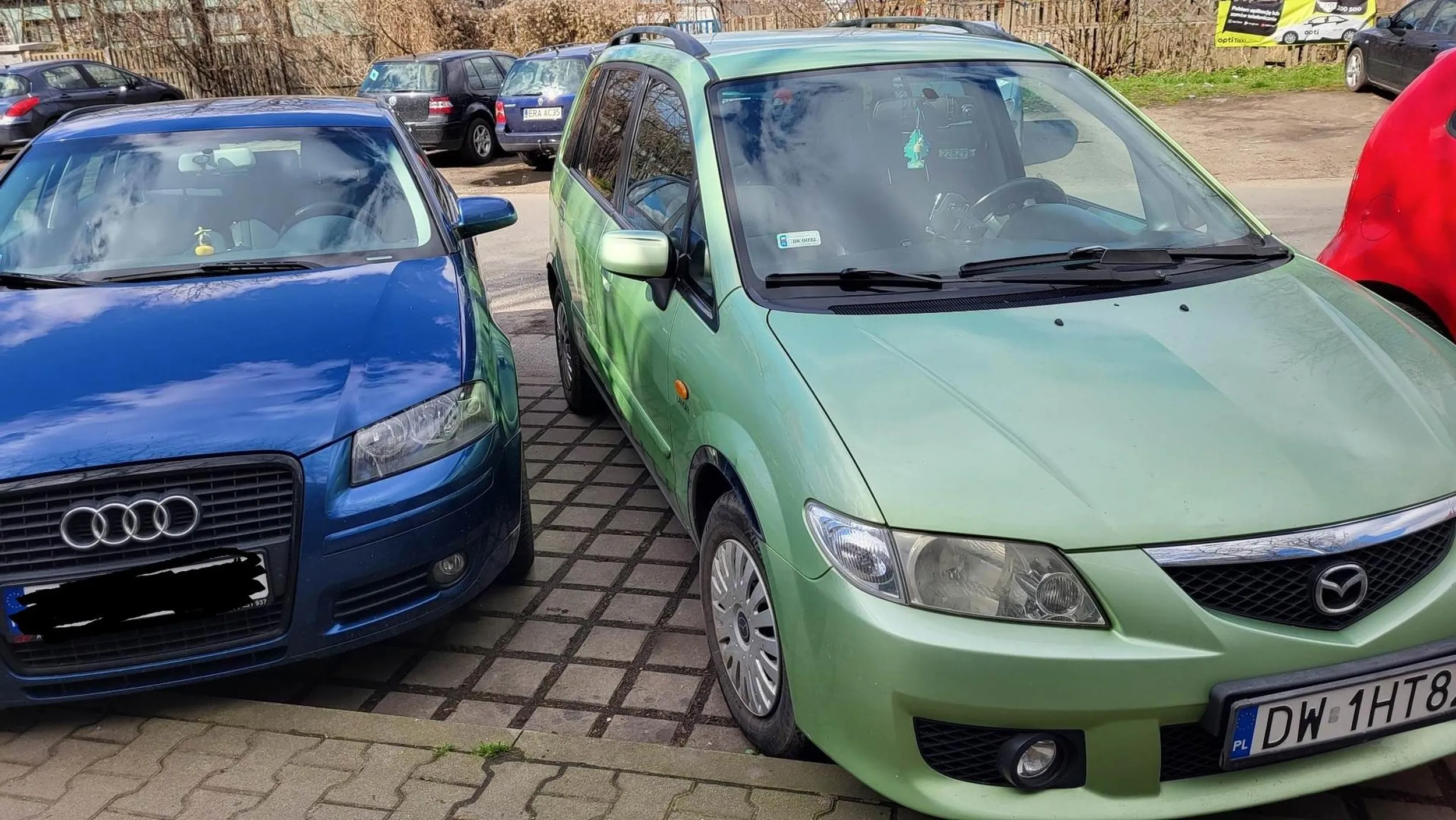 Gratuluję wyobraźni przy parkowaniu