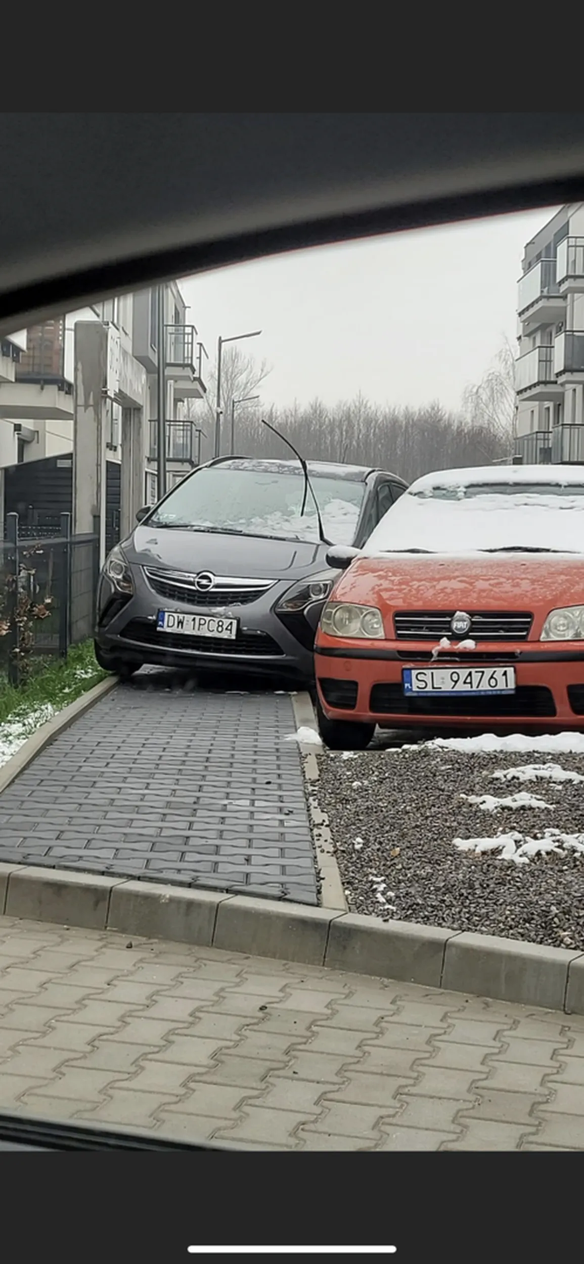 IQ na poziomie ryby, zablokowany cały chodnik, totalna porażka…