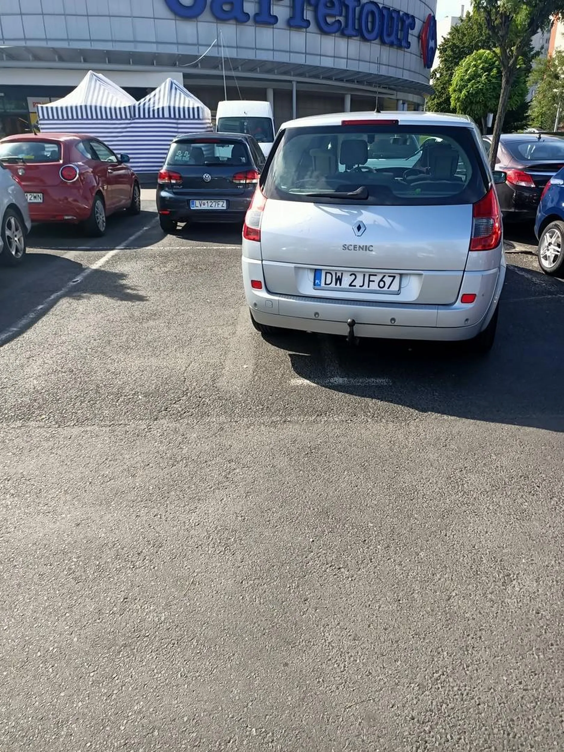 Jak na zdjęciu mistrz parkowania