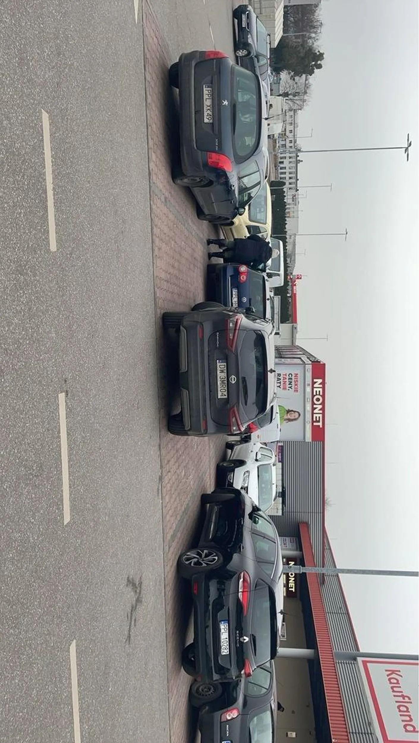 parkować nie potrafi