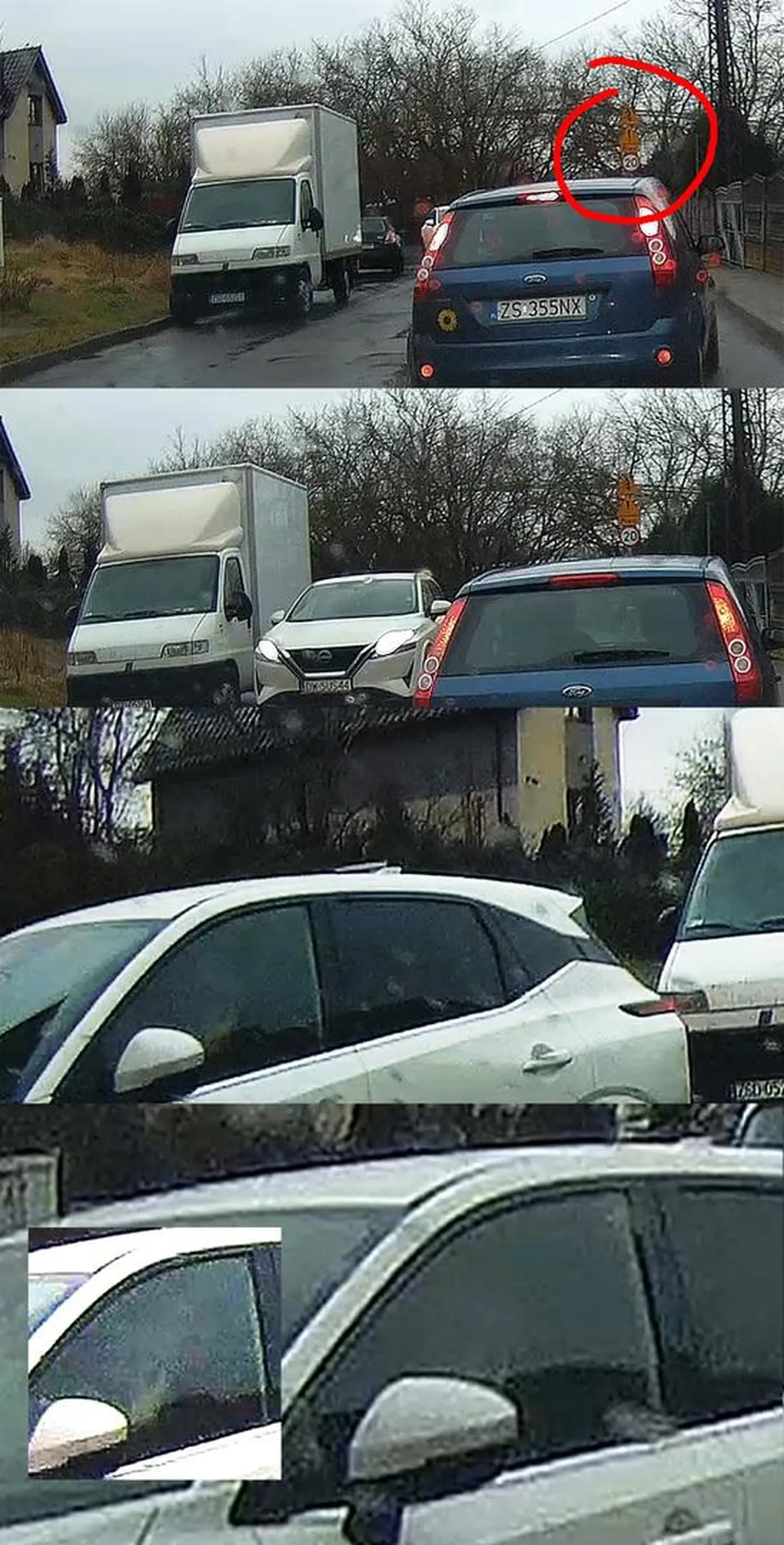 Miśku, wyjeżdżasz zza zakrętu jakieś 60 na godzinę, na czołówkę, gdzie jest 20, piesi i rowery. Do tego telefonik przy uszku.