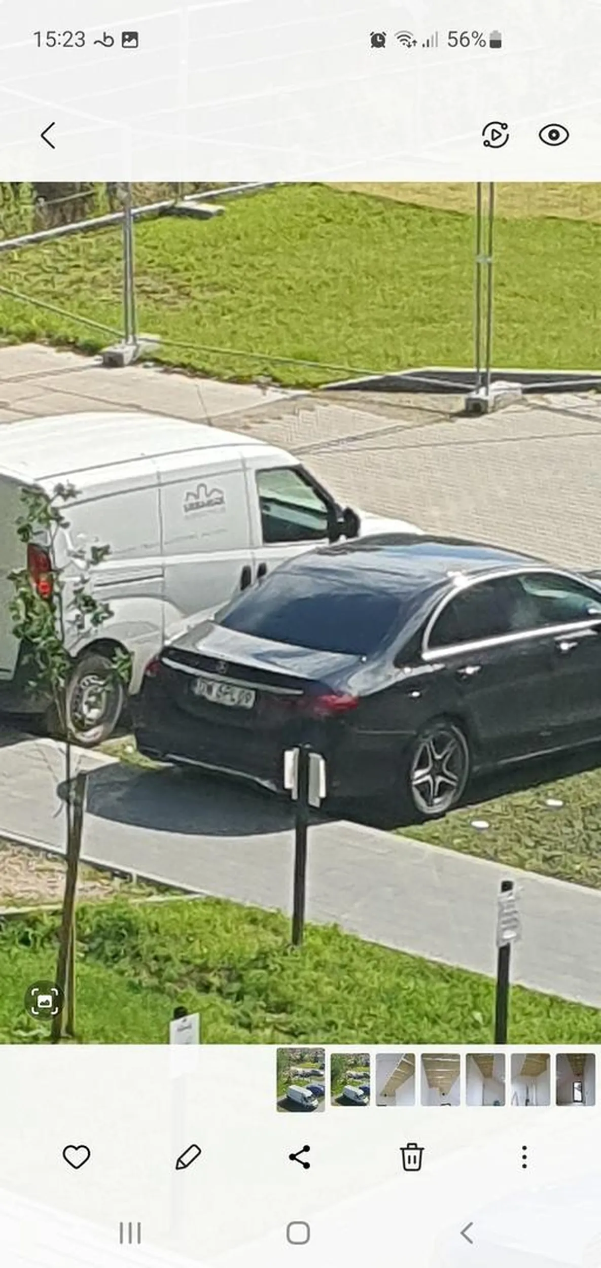 Nie szanuje prywatnych miejsc parkingowych