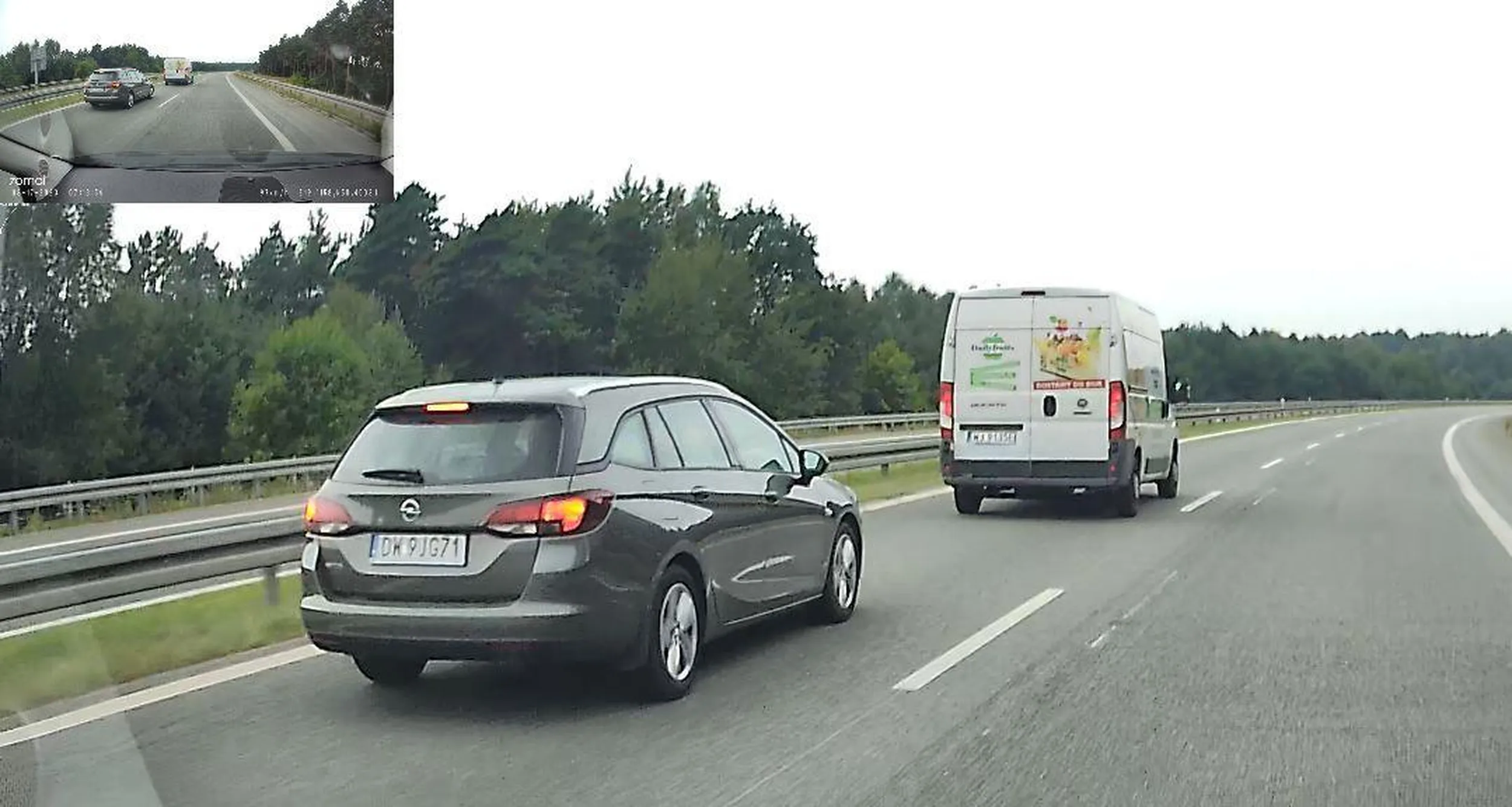 współczuję poczucia braku odległości przy 120km/h