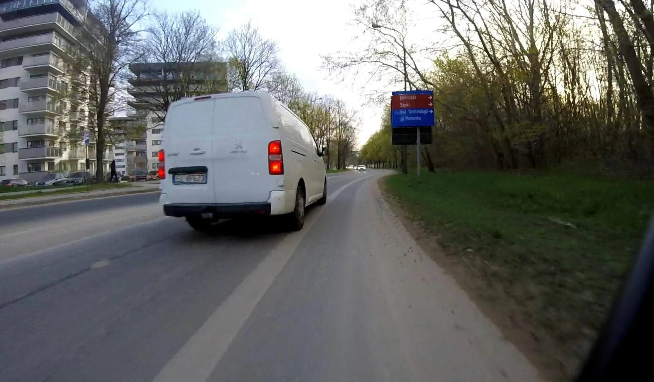 Trzeba było w ogóle na mnie wjechać...