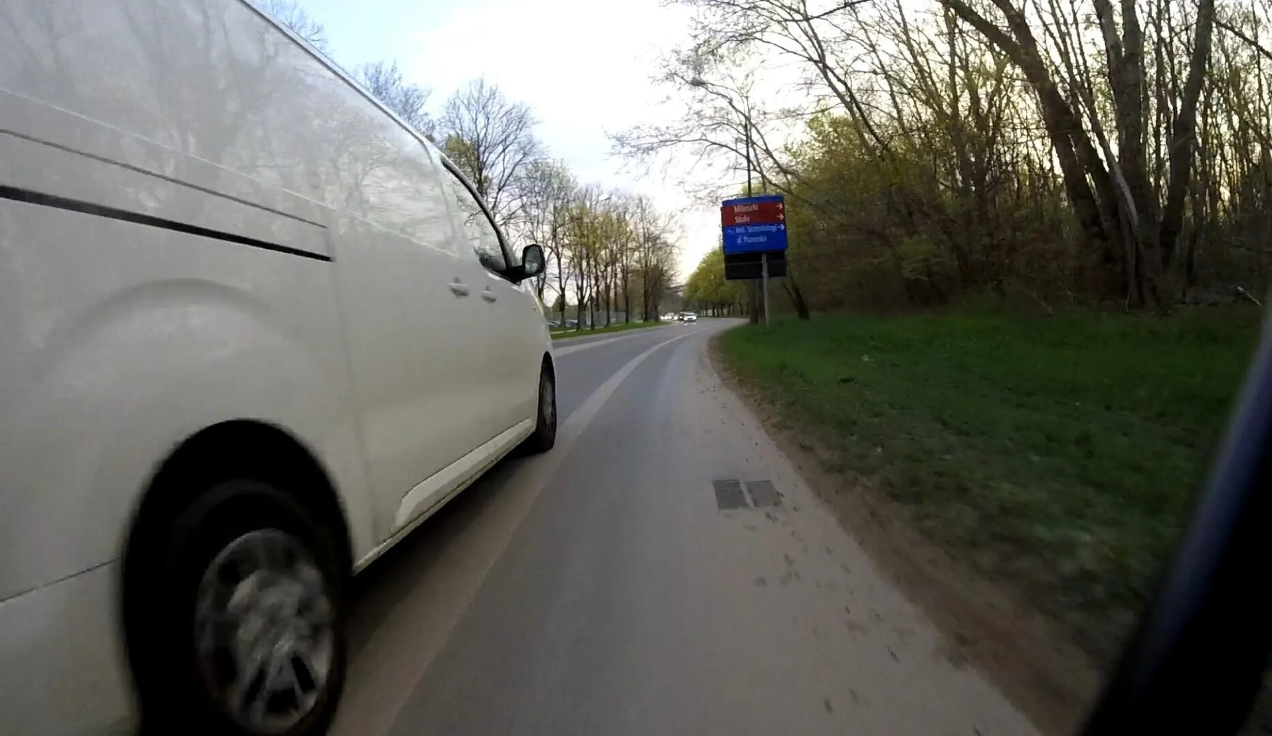 Trzeba było w ogóle na mnie wjechać...