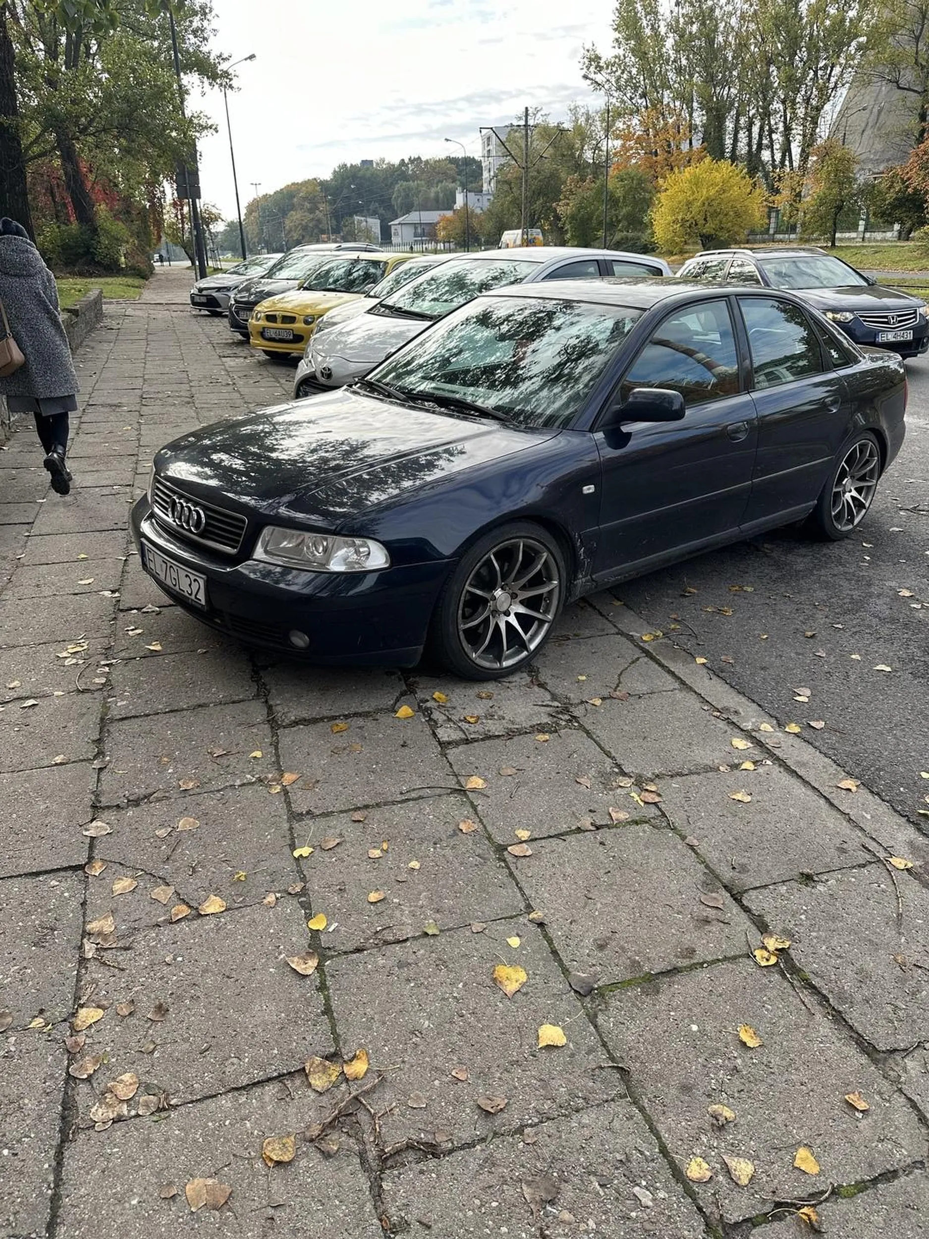 Chłop nie umie parkować