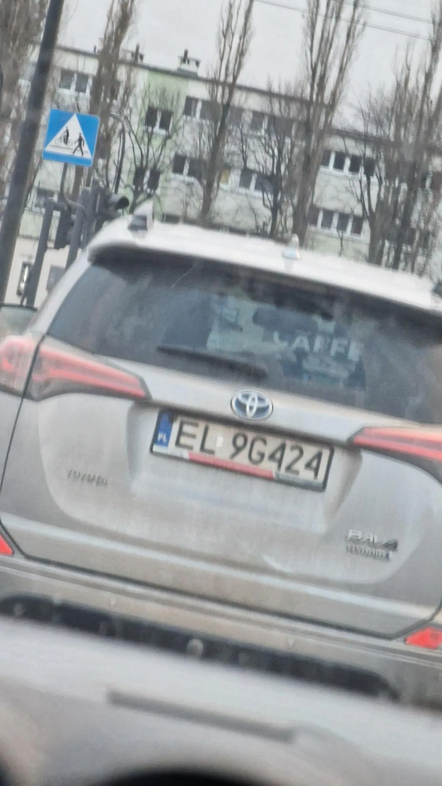 Zwarcie Pan masz lewy kierunek-kamera cofania