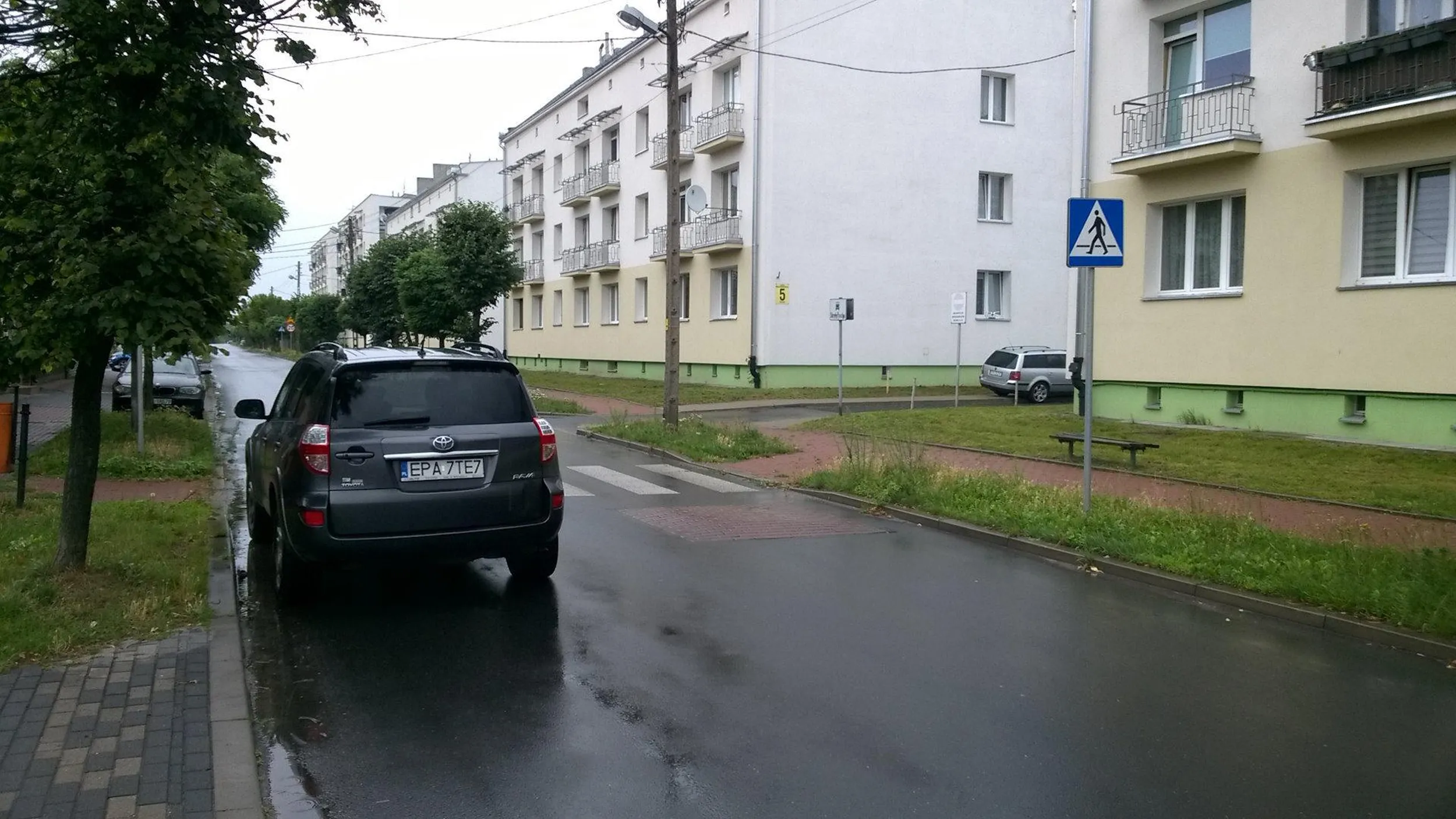 Takie tam parkowanie "ja tylko na chwilę".