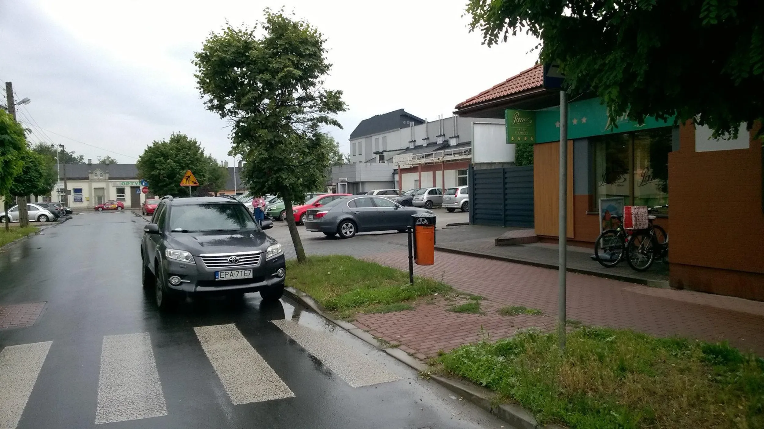 Takie tam parkowanie "ja tylko na chwilę".