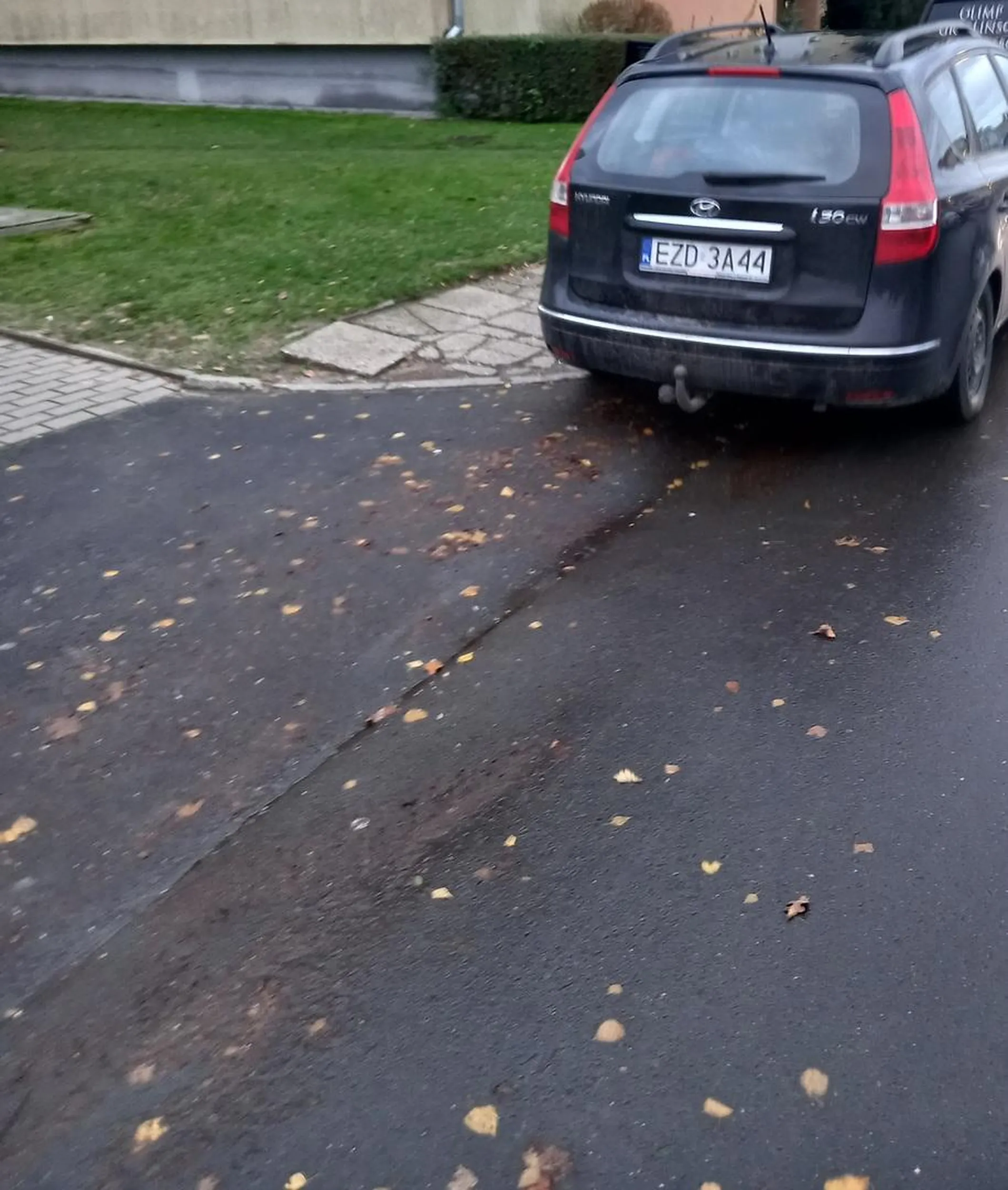 Chamstwo pasażer tego auta to prostak skory do bójki używa gazu pieprzowego