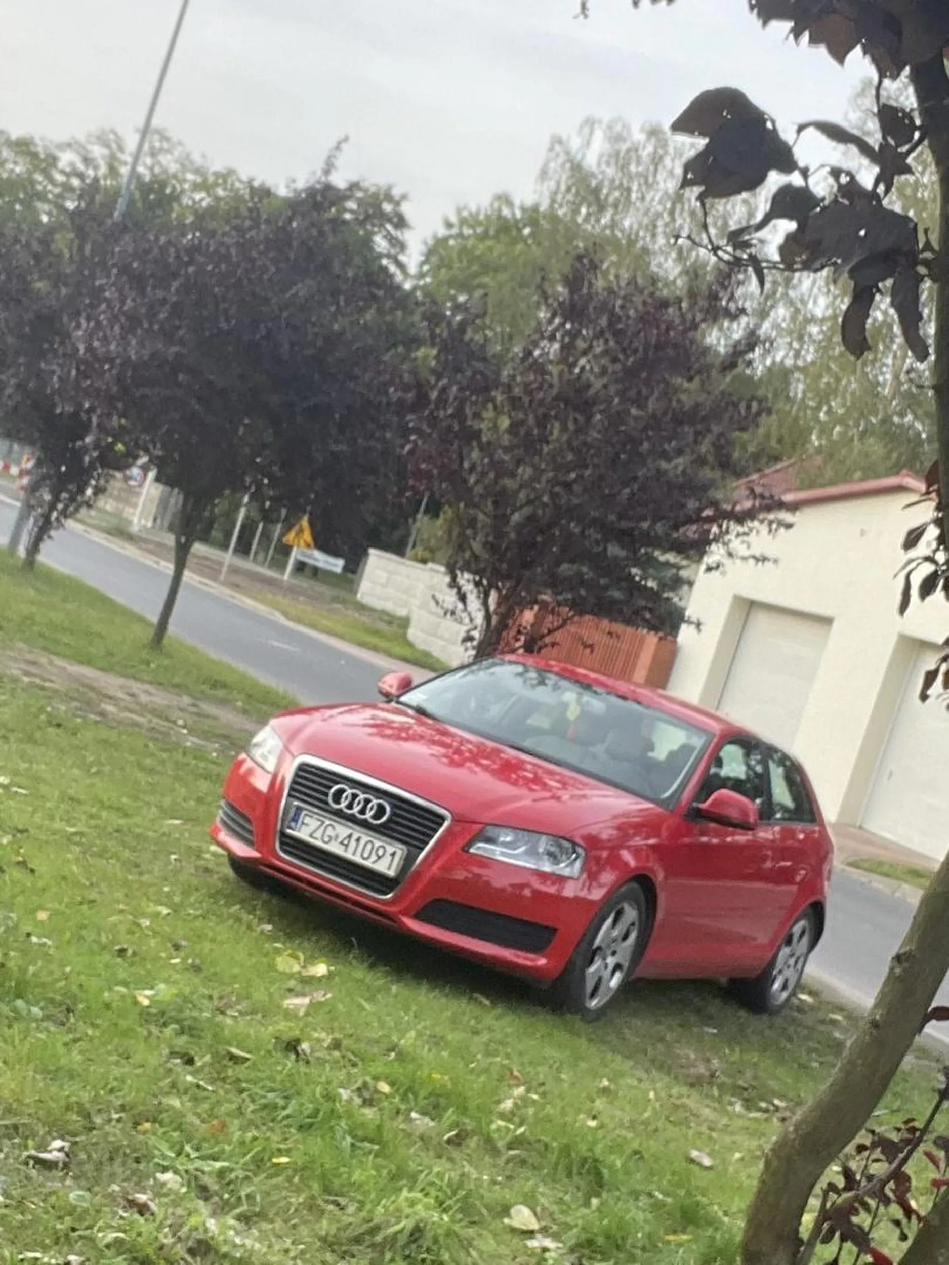 Buractwo parkuje na trawie, wokół mnóstwo miejsc parkingowych, tylko ciężko ruszyć dupsko 10 metrów dalej. Żenada.