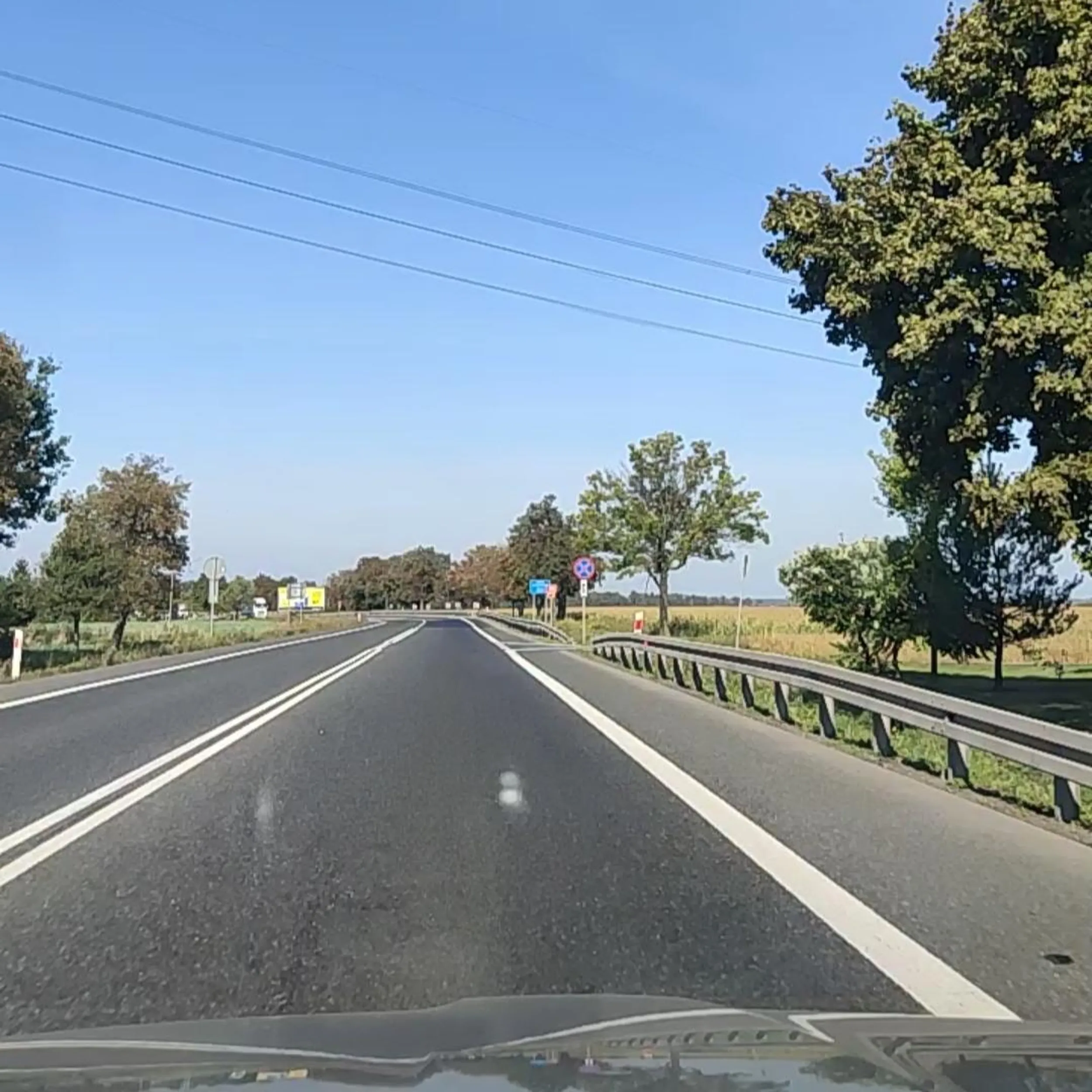 brawo ty, podwójna ciągła, skrzyżowanie....