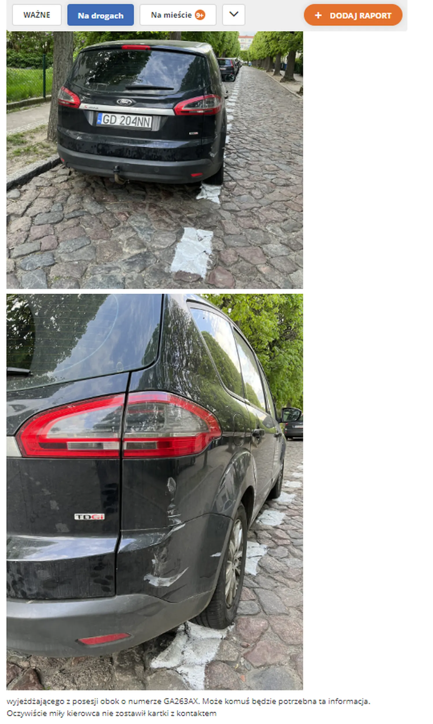 Nieładnie, proszę wracac na Oliwę