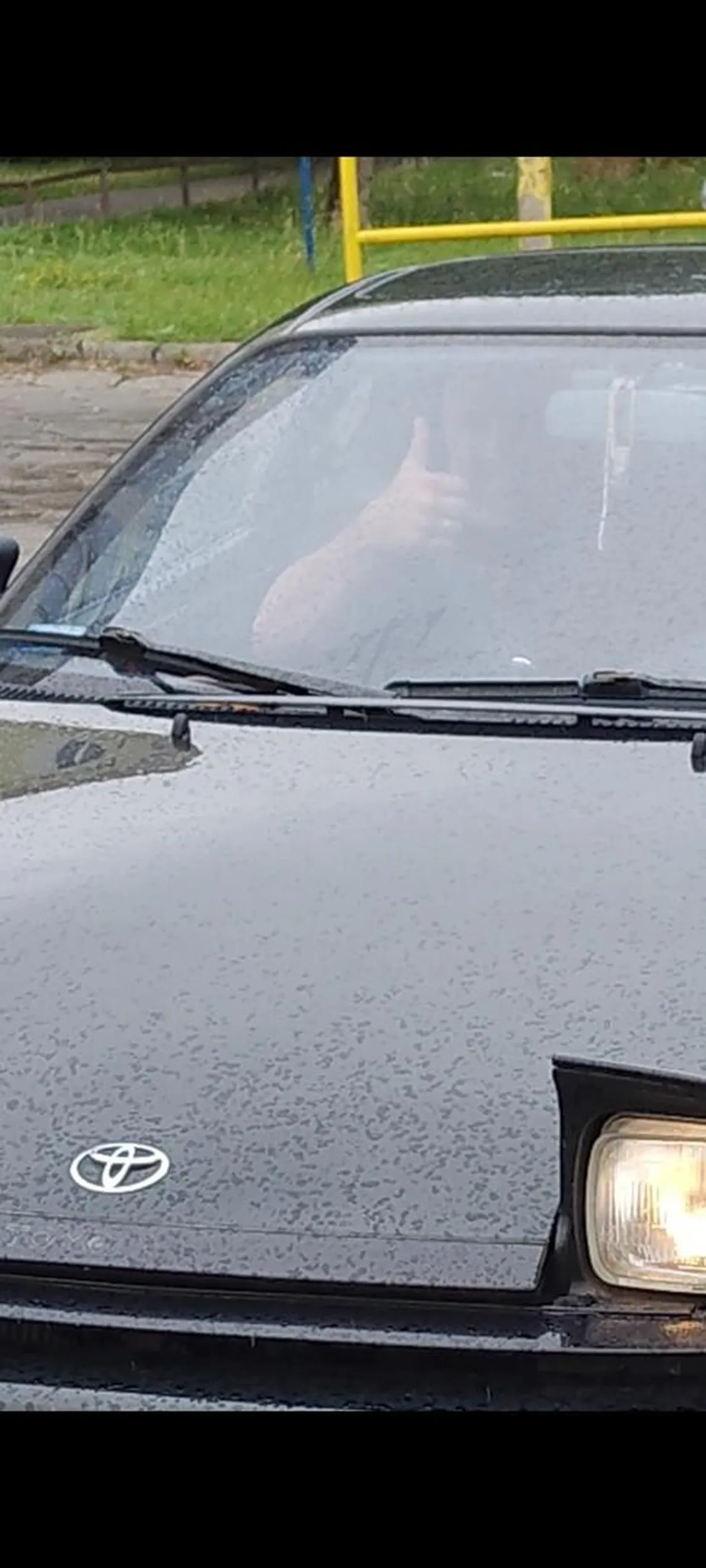 Autem kieruje kobieta,obok siedzi łysa tępa małpa. Największy problem jest z wspomnianą małpą, która jest łysym pakerem po zbyt wielu kłóciach, choć przydało by się kolejne szczepienie na wściekliznę. Małpie głównie nie podoba się, że ulice się korkują i w trakcie tych korków puszcza pojazdy z ulic podporządkowanych, aby trochę rozluźnić korek jak i tak się stoi w miejscu. Te czynniki wystarczają, aby małpa kazała swojej nie zbyt też mądrej szoferce zacząć trąbić. Małpa lubi również wyzywać i pokazywać obraźliwe gęsty przez szybę. W końcu jak sztucznie nabity testosteron uderzy do głowy, to postanawia wysiąść i wymachiwać rękoma. Punktem kulminacyjnym jest u małpy zaczęcie przekraczania strefy prywatnej jak i sfery cielesnej próbując uderzyć przez okno znajdujące się w pojeździe osoby. Również, grozi pobiciem i zabiciem. Na widok dalej zakorkowanej ulicy, która nie odkorkowała się mimo jego zwierzęcych poczynań, potrafi tylko dalej grozić i się przepychać. Lepiej uważajcie na ten pojaz