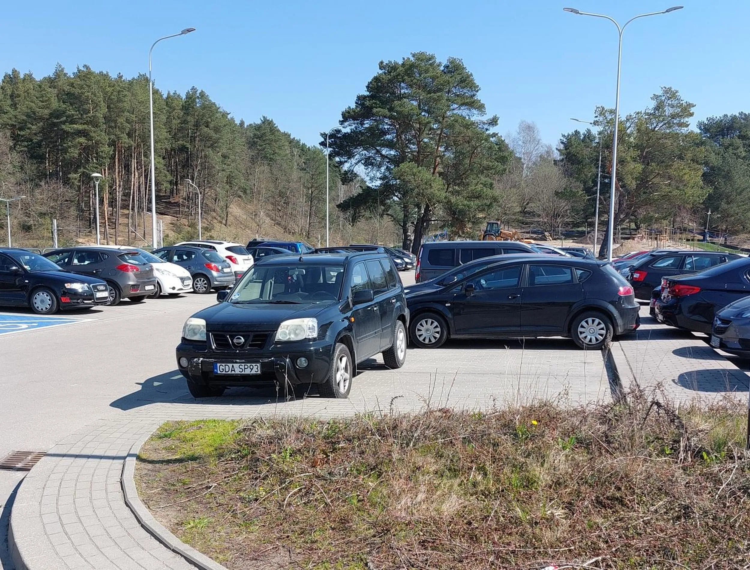 Mistrz parkowania. Prawo jazdy z chipsów.