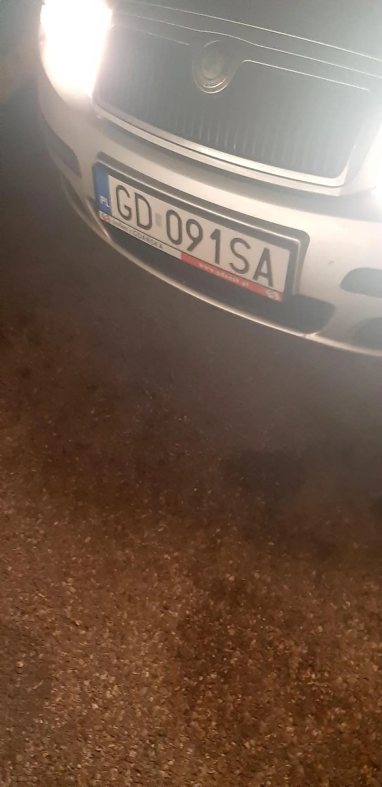 Bardzo miła Pani za kierownicą. Pokazała środkowy palec.Startowa 21 Zaspa