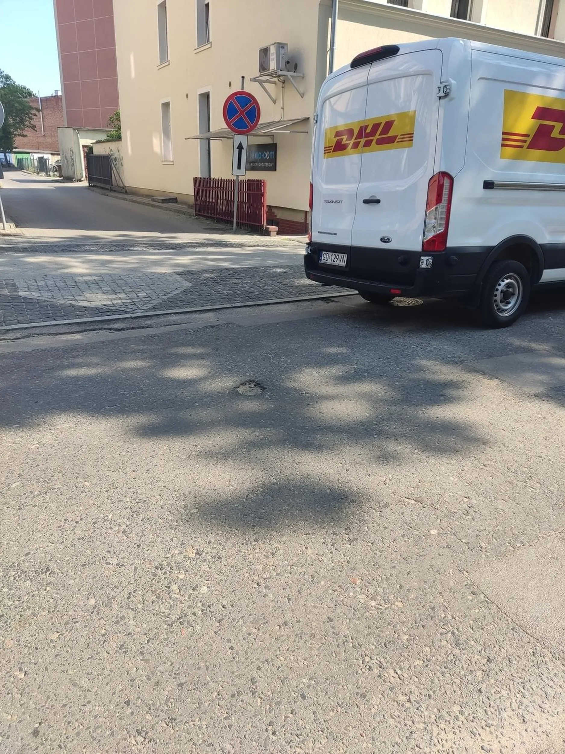 Mega parkowanie od DHL