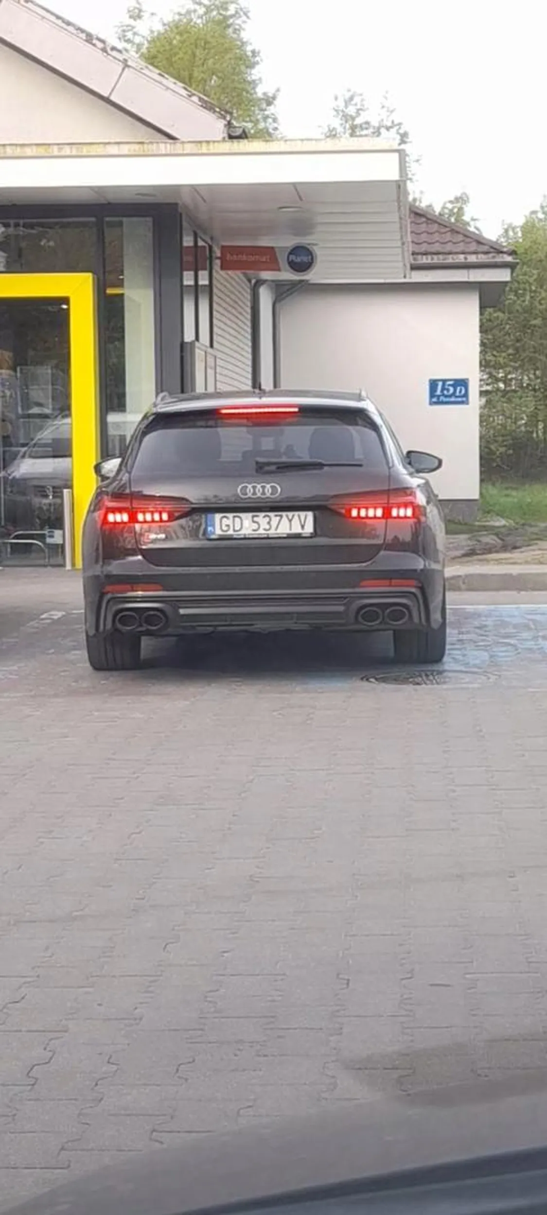 Panie kierowco to nie miejsce dla ciebie