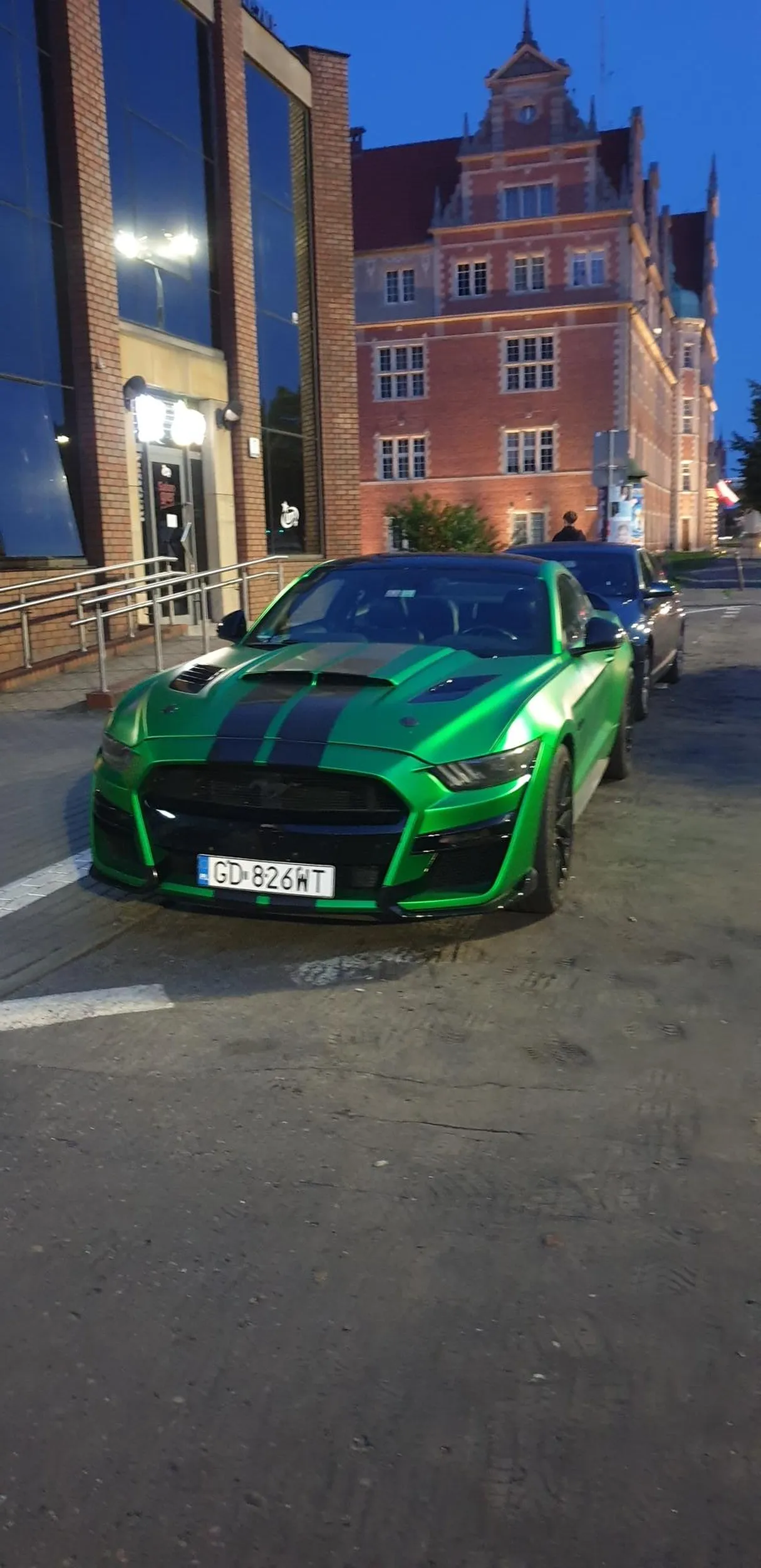 Piękny mustang, ile pali?
